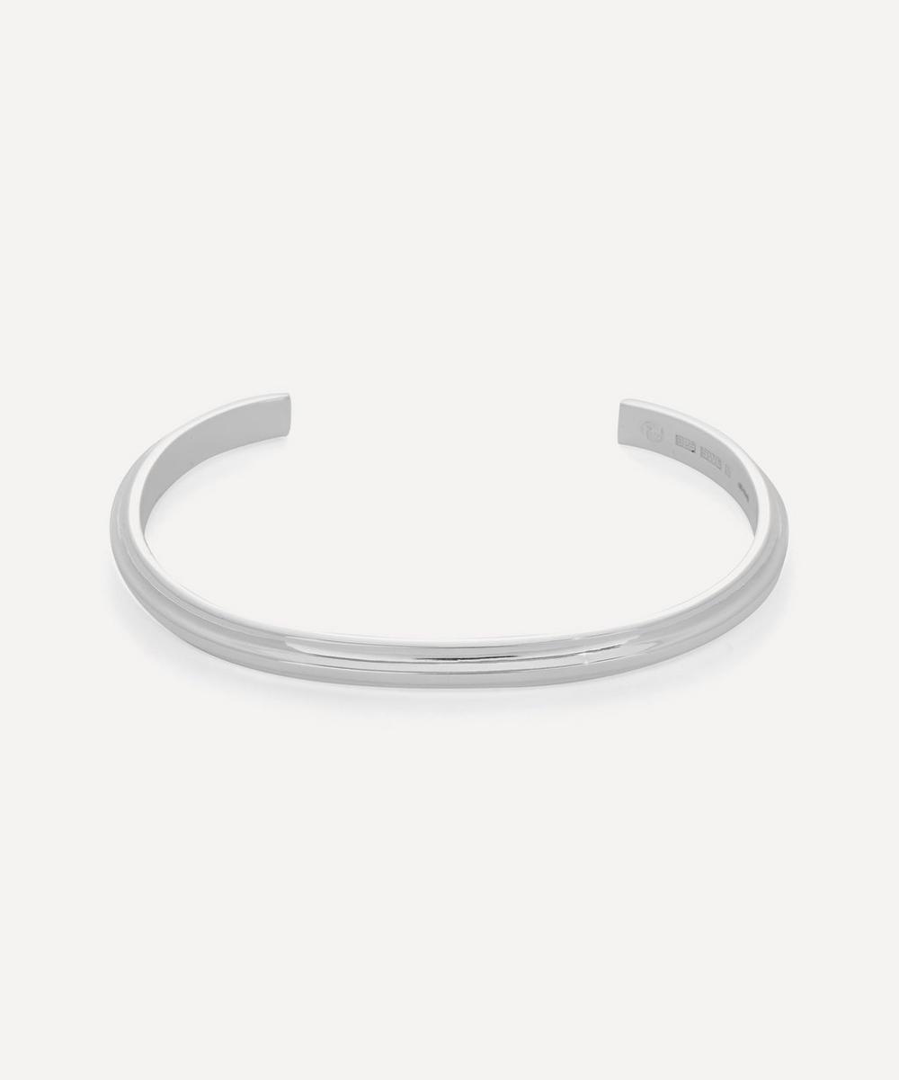 ALL BLUES RECYCLED STERLING SILVER T-BEAM BRACELET,000637169