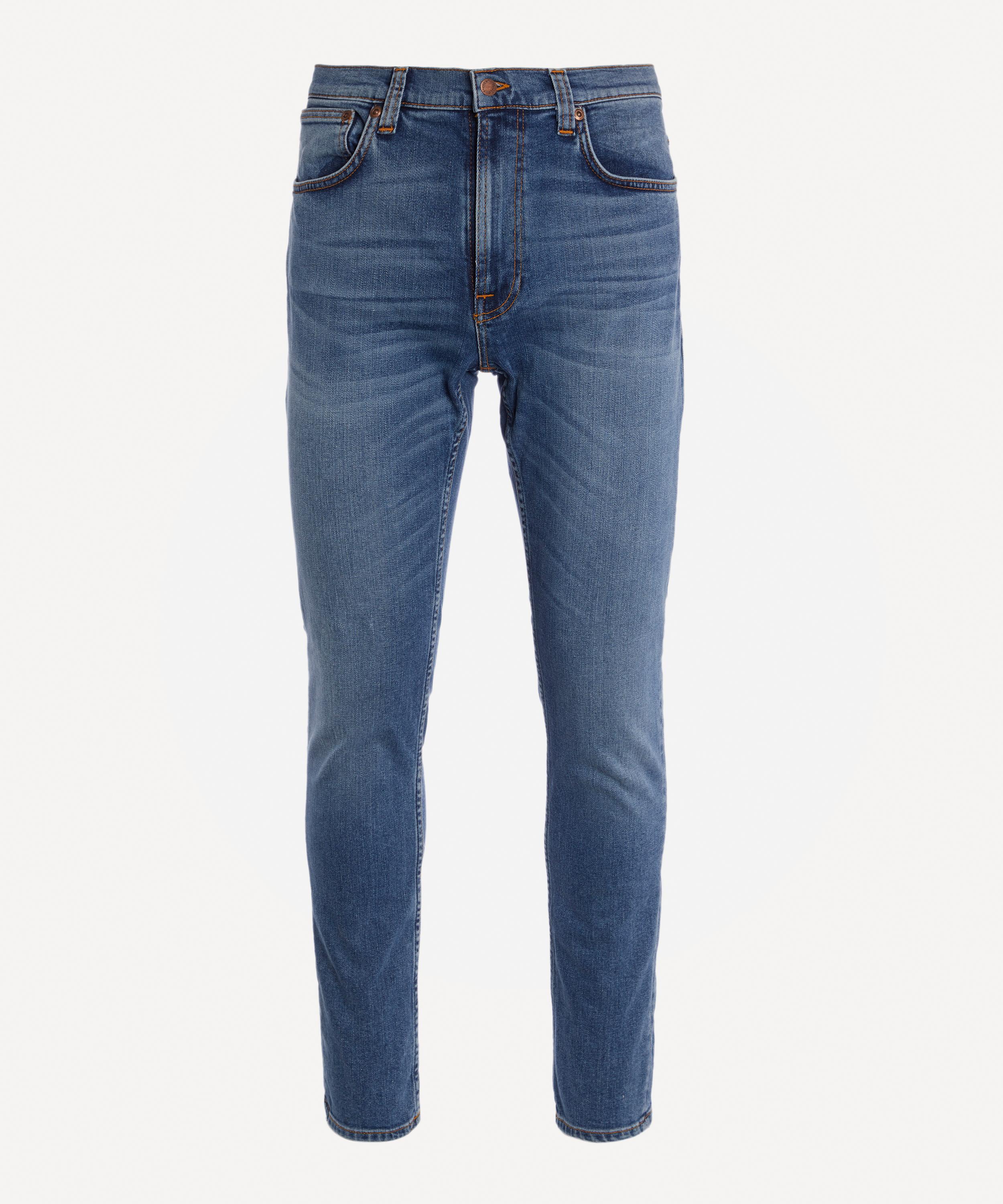 Nudie Jeans Lean Dean Lost Orange Jeans In Lost Orange