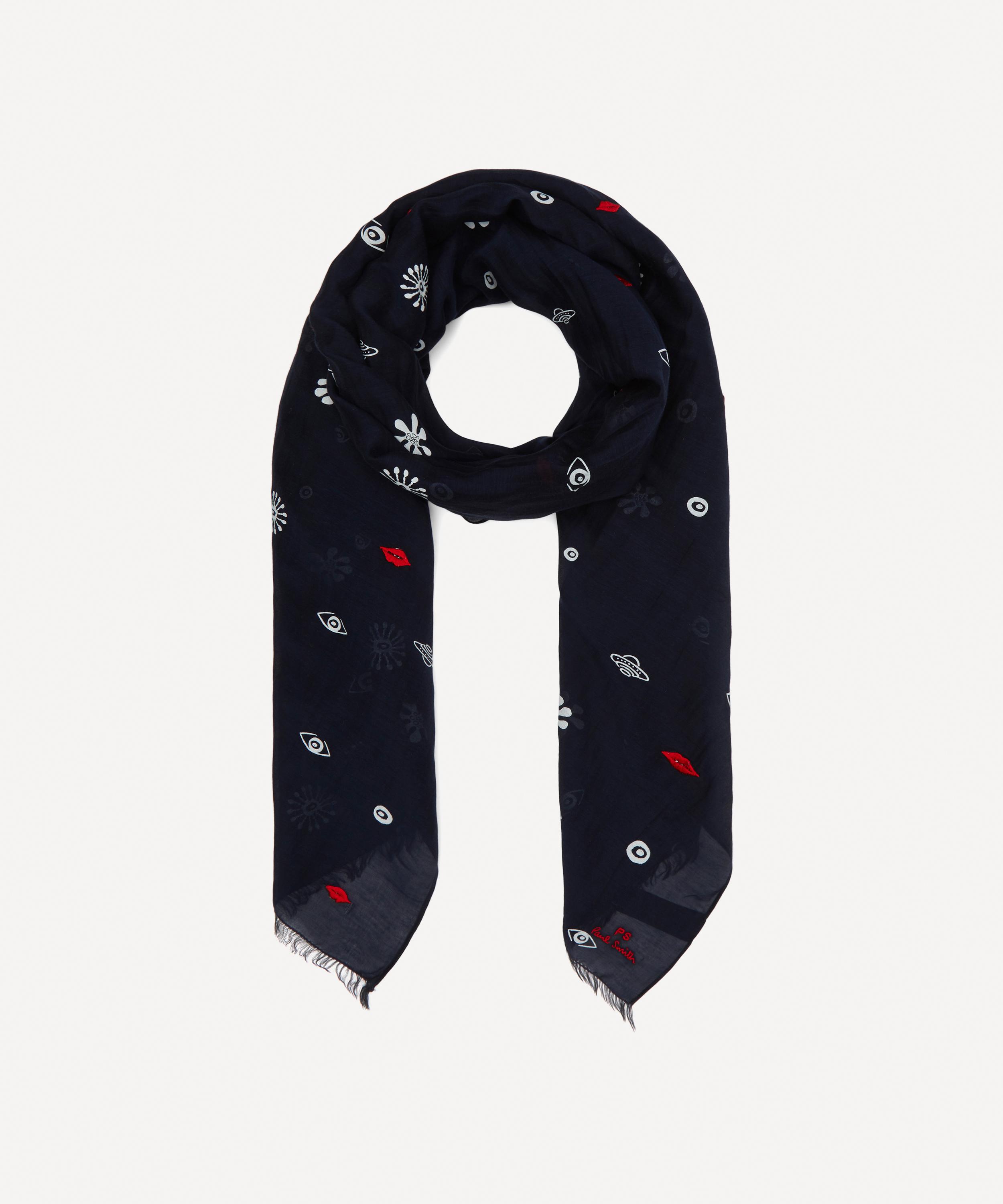 galaxy print scarf