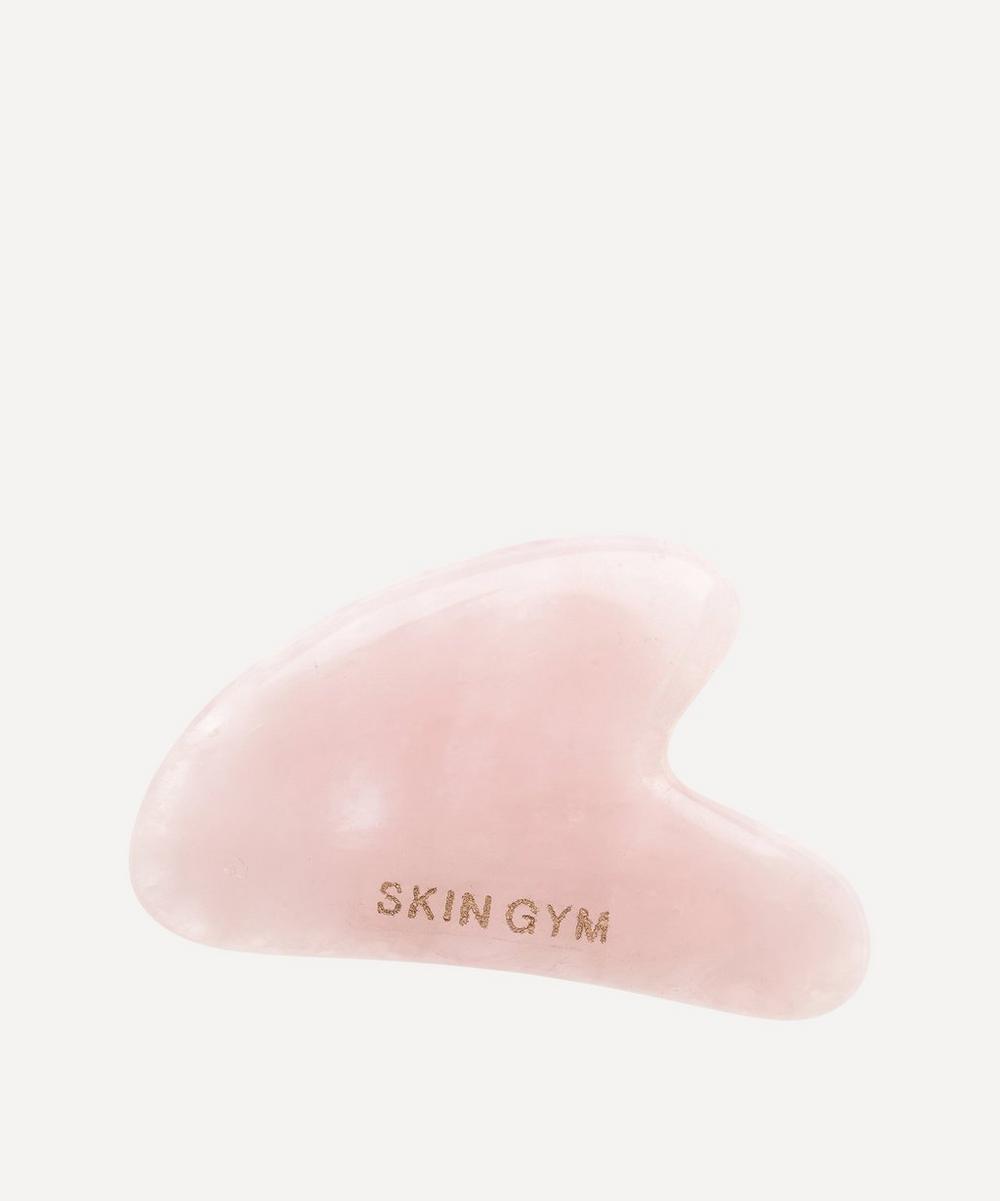 Skin Gym - Rose Quartz Gua Sha Heart Sculpty