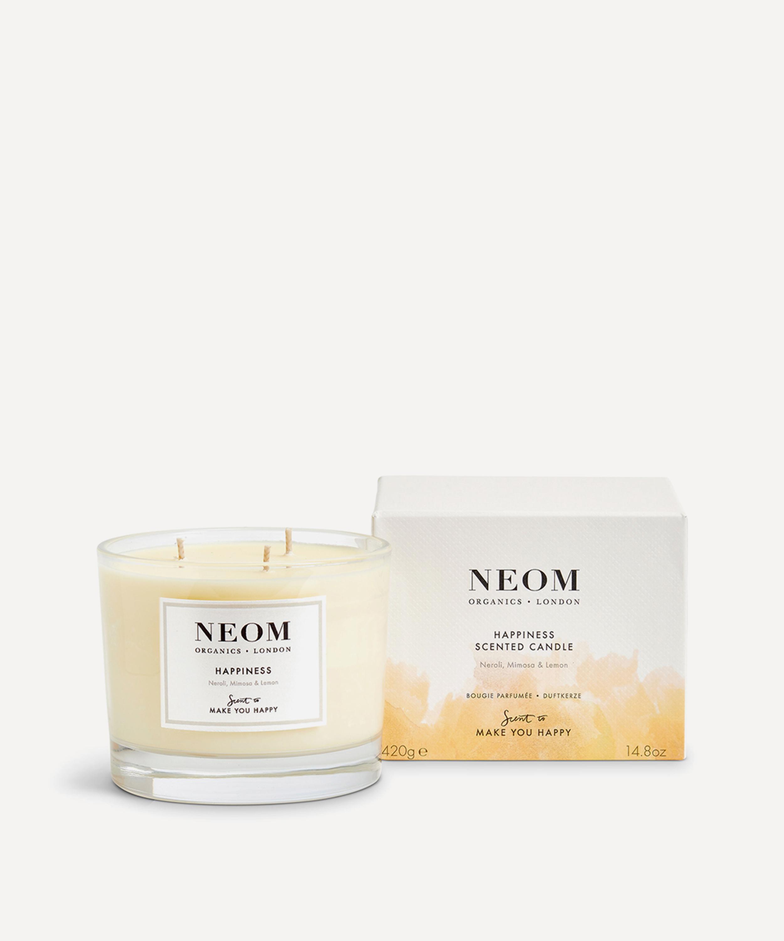 Neom Organics Happiness Three-wick Scented Candle 420g