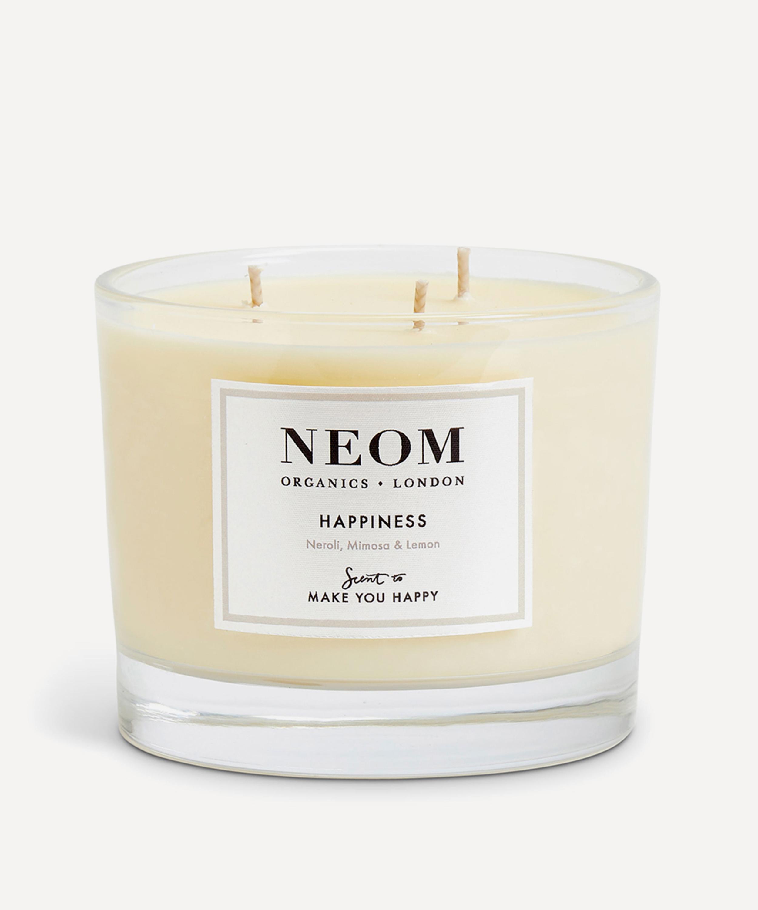 Neom Organics Happiness Three-wick Scented Candle 420g