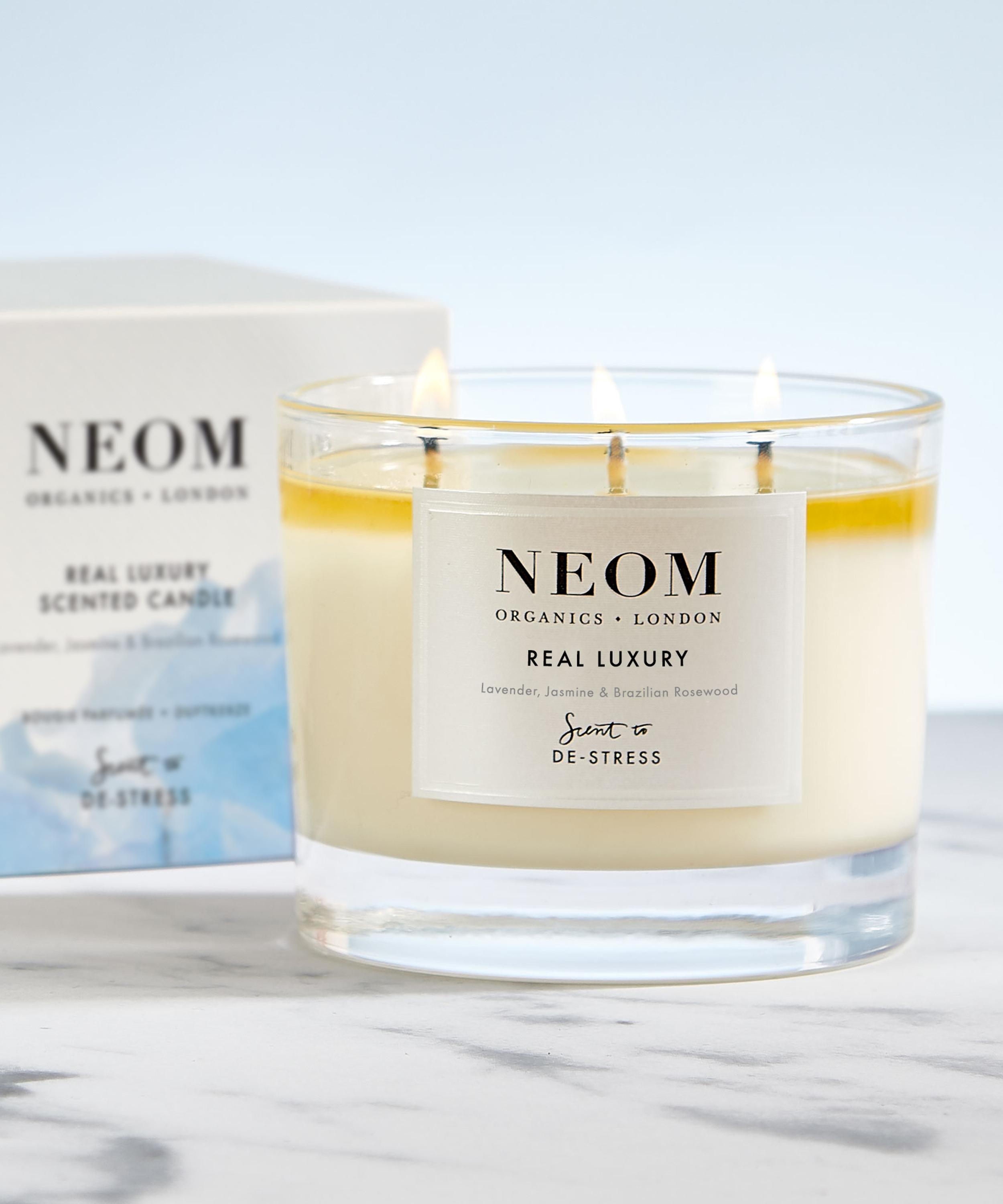 NEOM ORGANICS NEOM ORGANICS REAL LUXURY THREE-WICK SCENTED CANDLE 420G 000640117