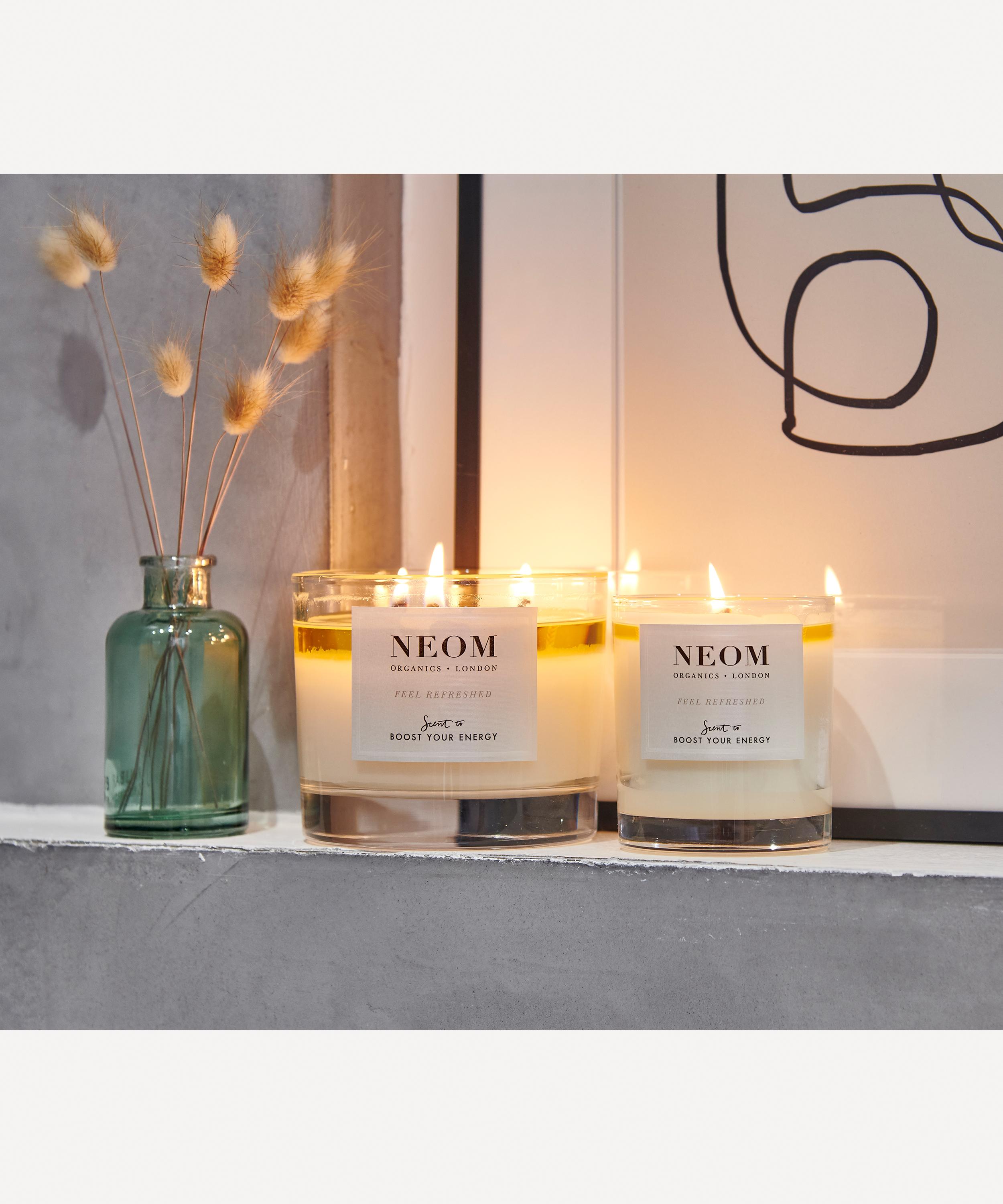 Neom Organics Feel Refreshed Three-wick Scented Candle 420g