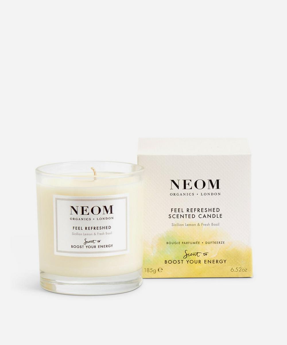 NEOM ORGANICS FEEL REFRESHED ONE-WICK SCENTED CANDLE 185G,000640129