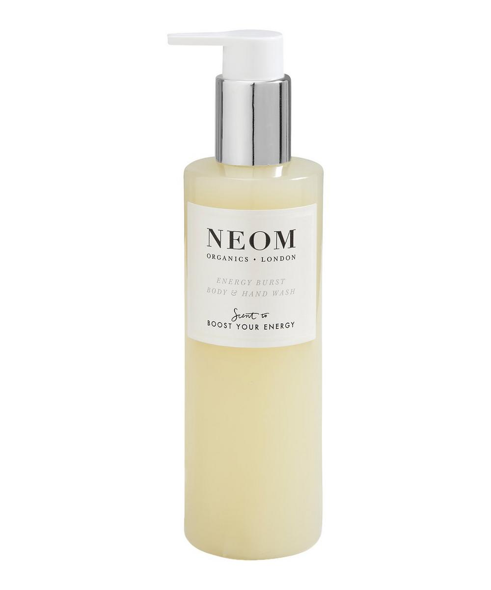 Neom Organics Energy Burst Body & Hand Wash 250ml In White