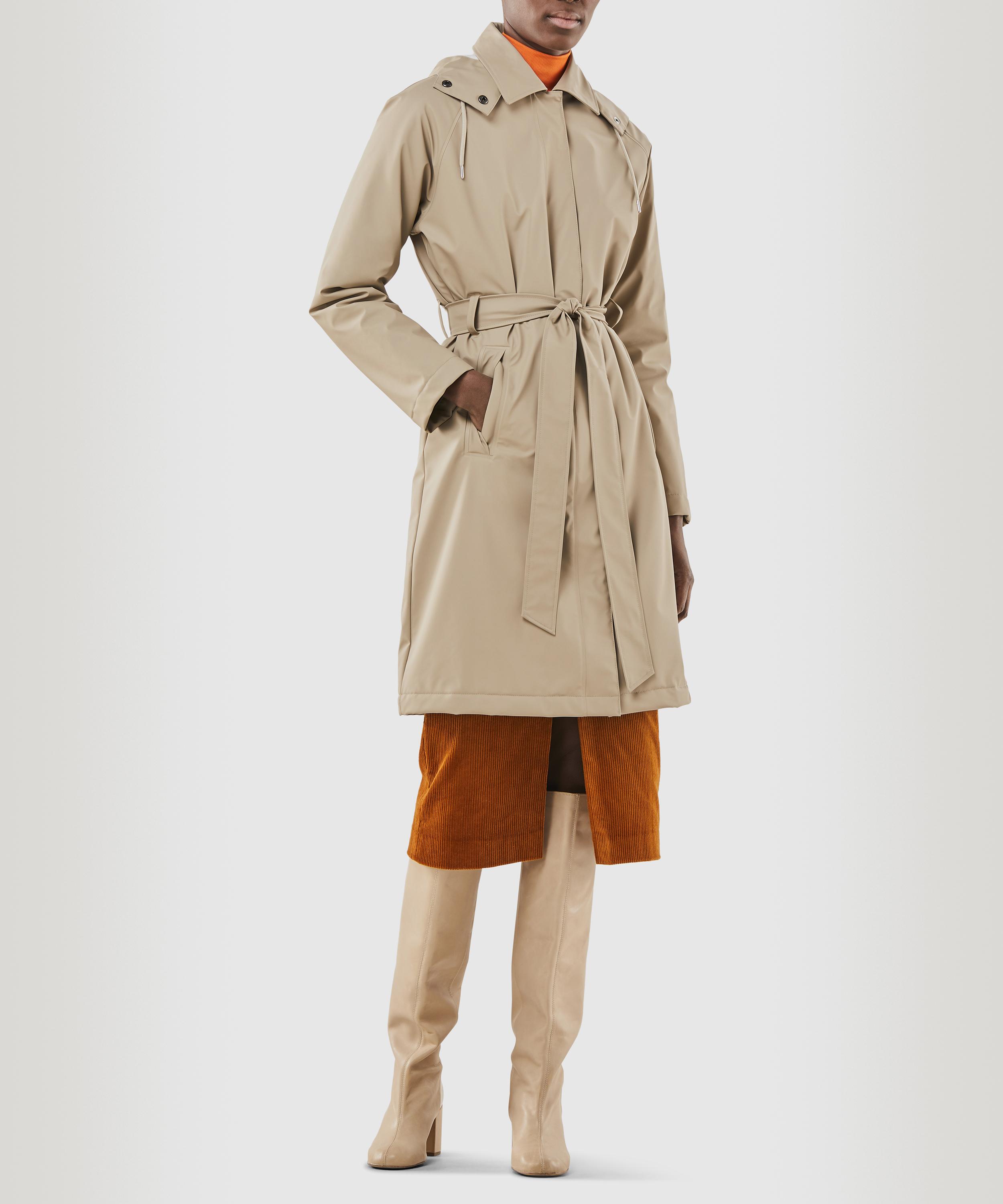 Rains belted waterproof hotsell trench coat