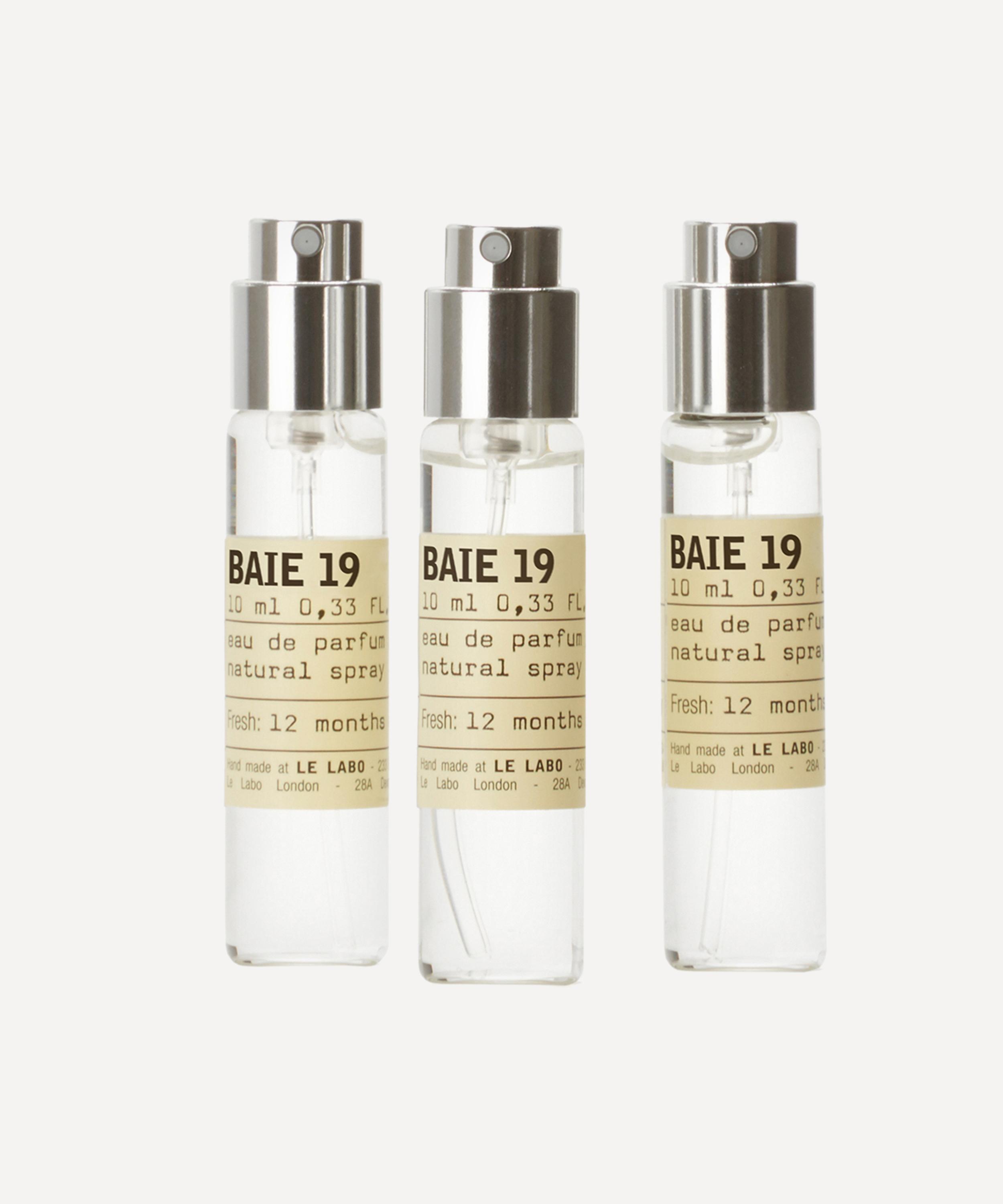 LE LABO LE LABO WOMEN'S BAIE 19 EAU DE PARFUM TRAVEL TUBE REFILLS 3 X 10ML