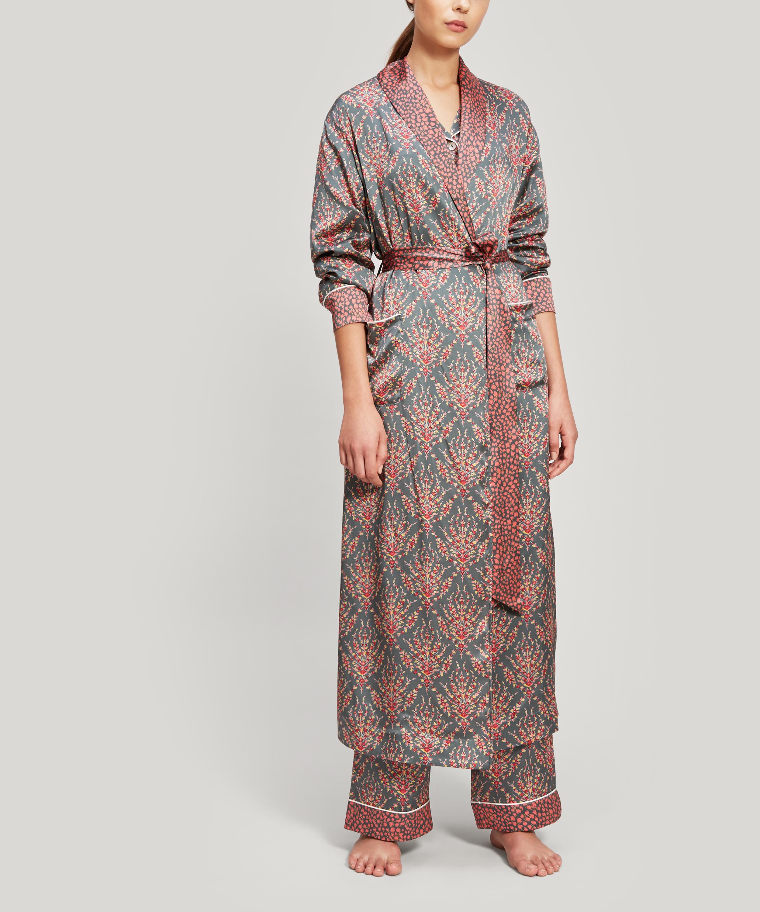 Eluard and Bramham Silk Charmeuse Robe