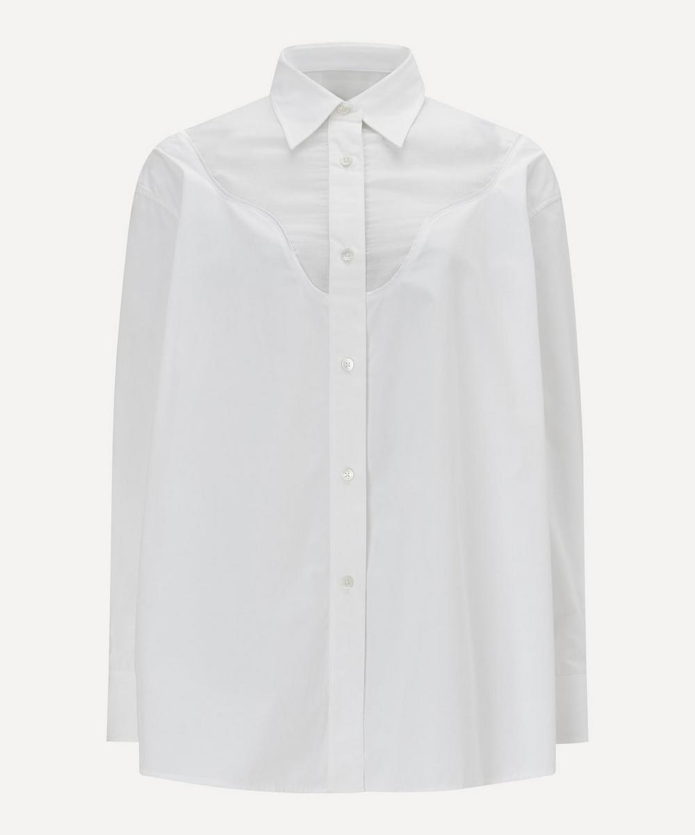 Our Legacy Cut Lines Lend Shirt In White