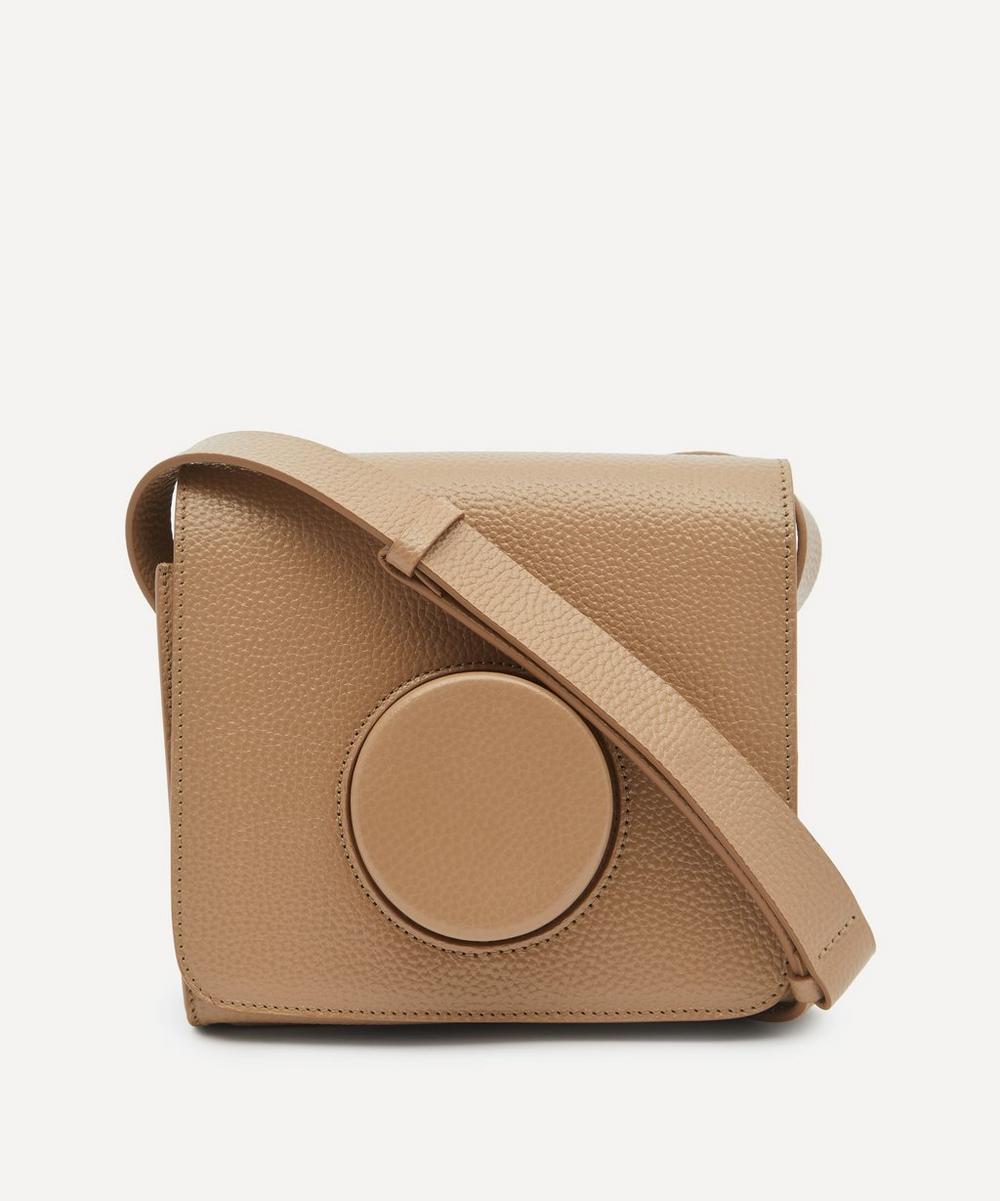LEMAIRE LEATHER CROSS-BODY CAMERA BAG,000641841