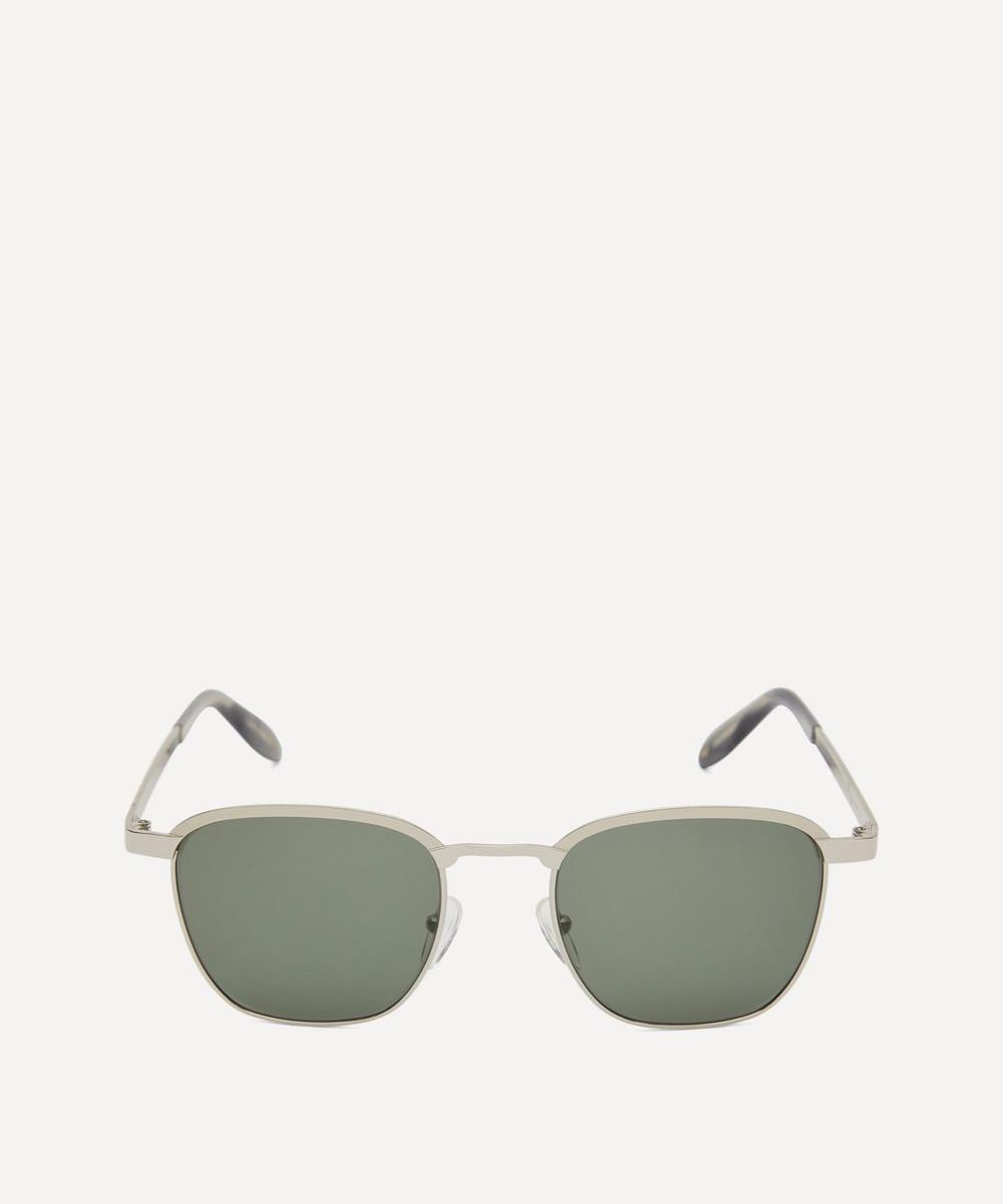 Mish Square Silver-Tone Metal Sunglasses