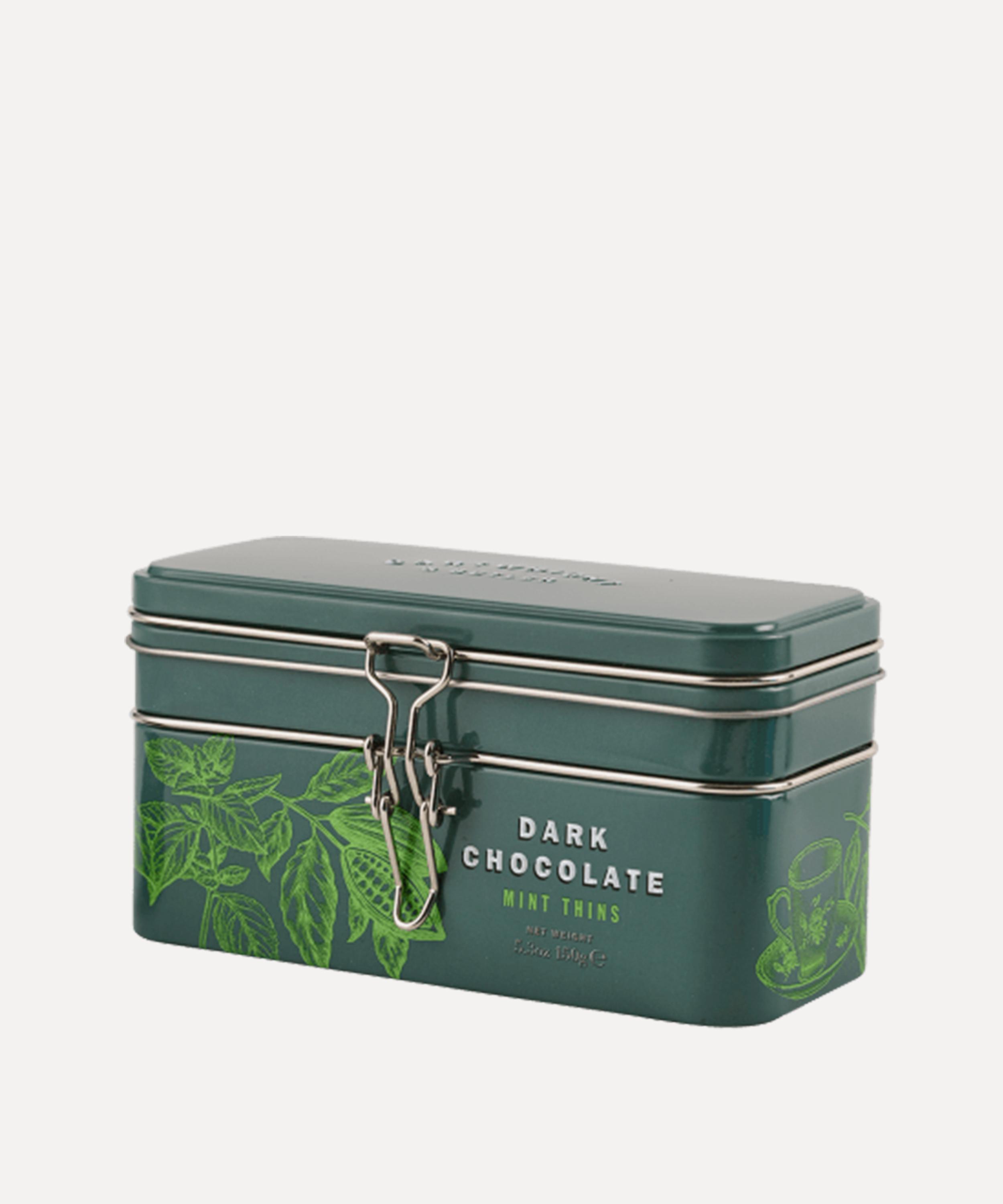 Treasure Chest Tin With Mint Chocolate Thins 150g Liberty