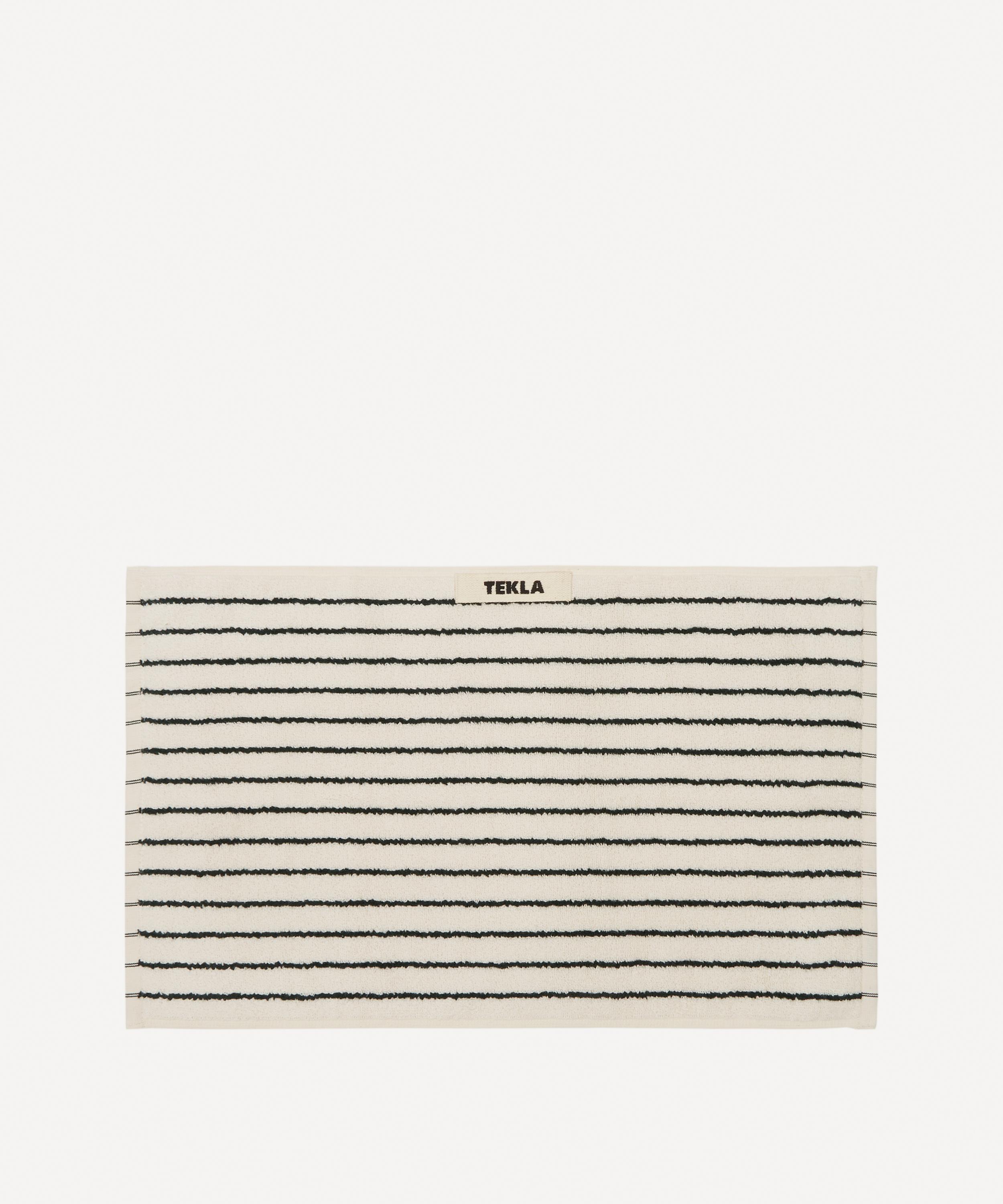 Tekla Organic Cotton Washcloth In Racing Green