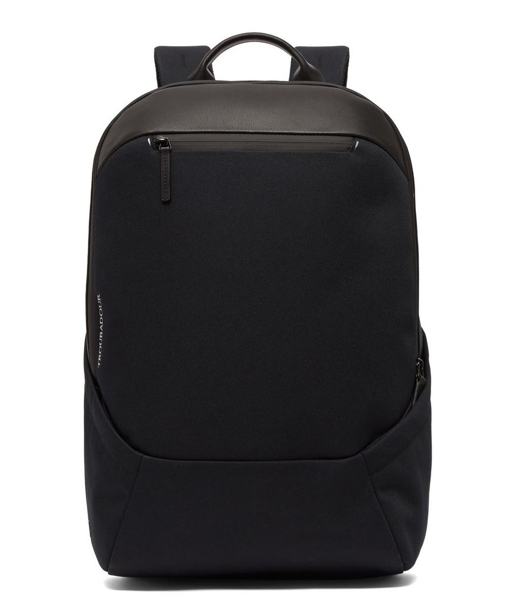 Troubadour Apex Waterproof Recycled-fibre Backpack In Black