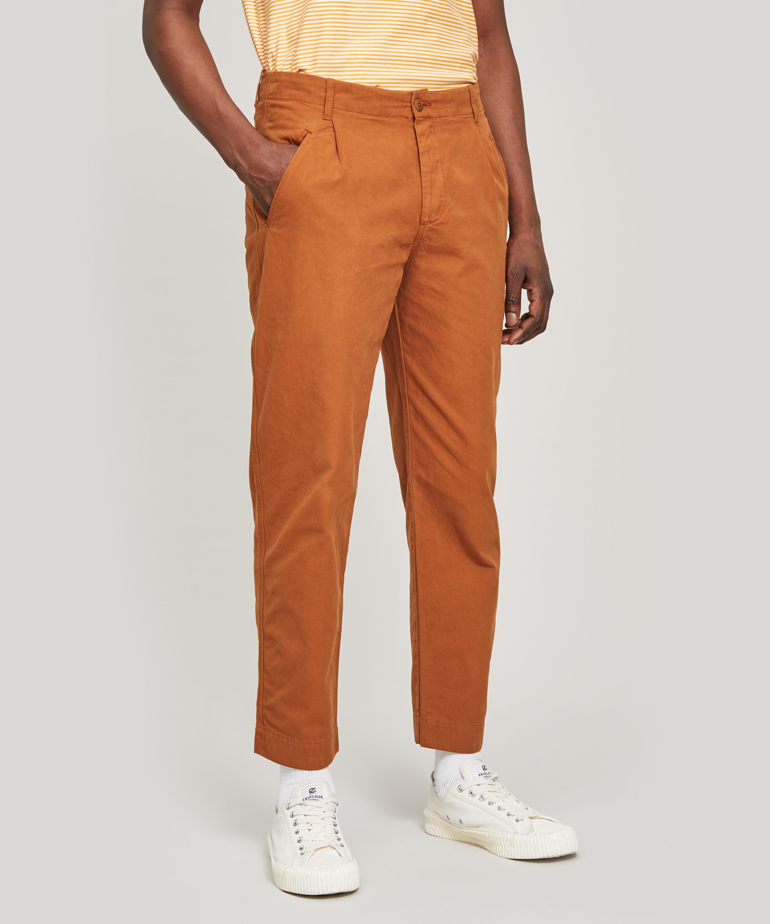 FOLK ASSEMBLY TAPERED TROUSERS,000642443