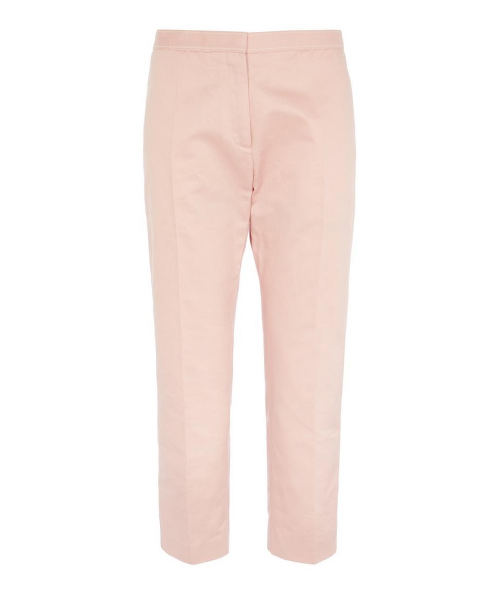 MARNI TAPERED COTTON-BLEND TROUSERS,000643835