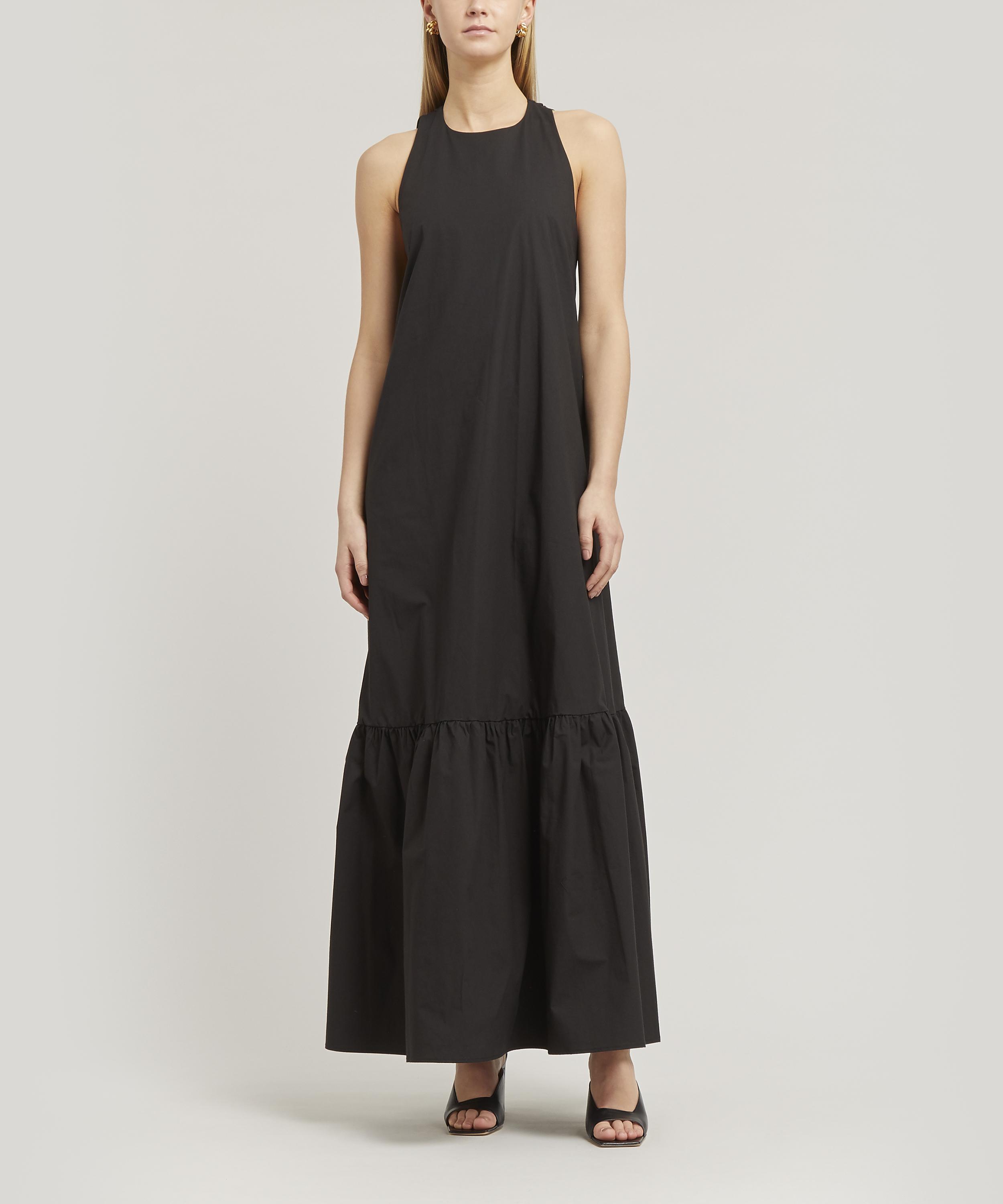 cotton tank maxi dress