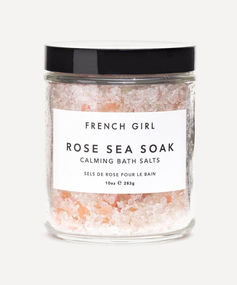 FRENCH GIRL - Rose Sea Soak Calming Bath Salts 283g image number 0