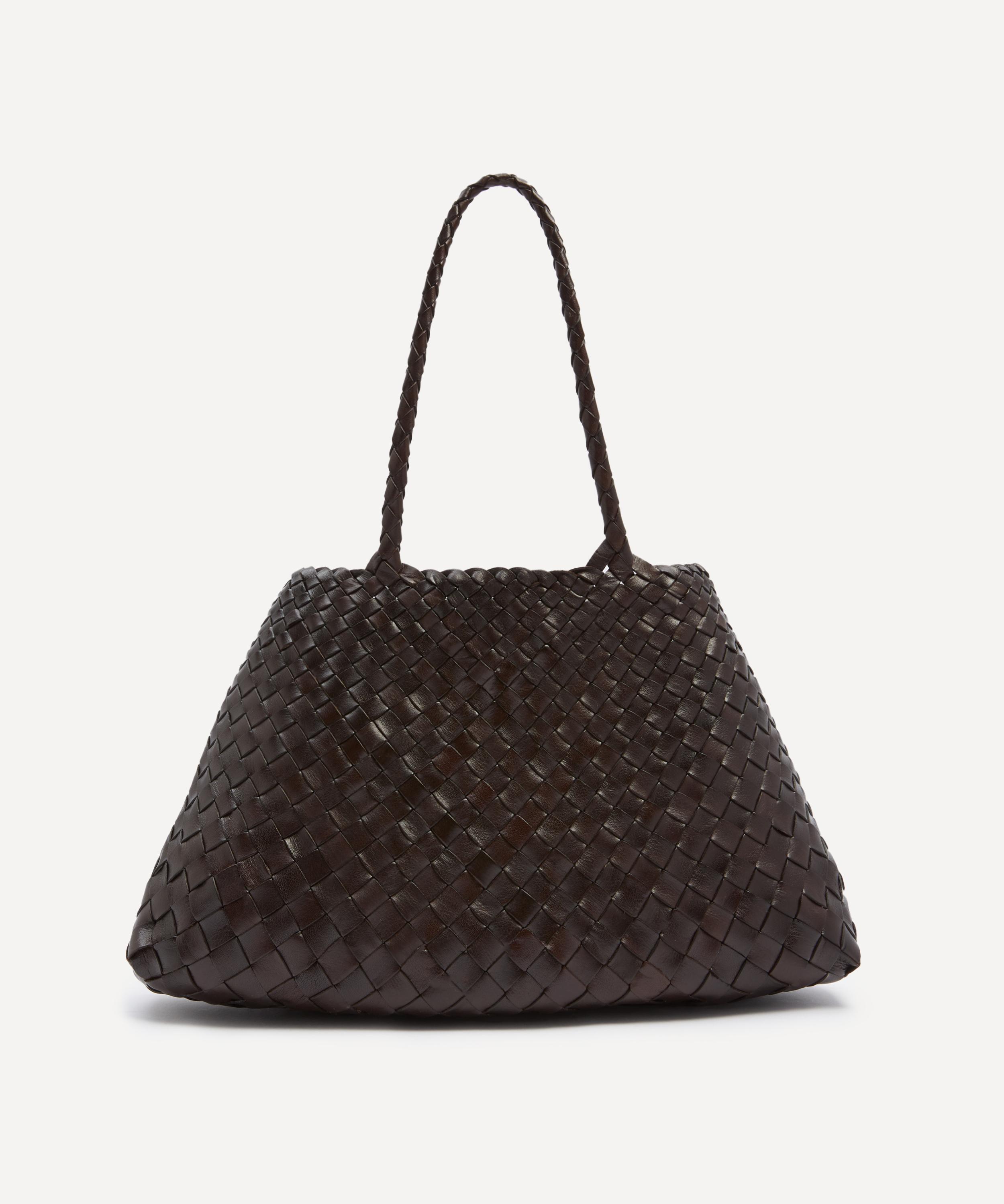 Dragon Diffusion Women's Large Santa Croce Woven Tote Bag In Brown