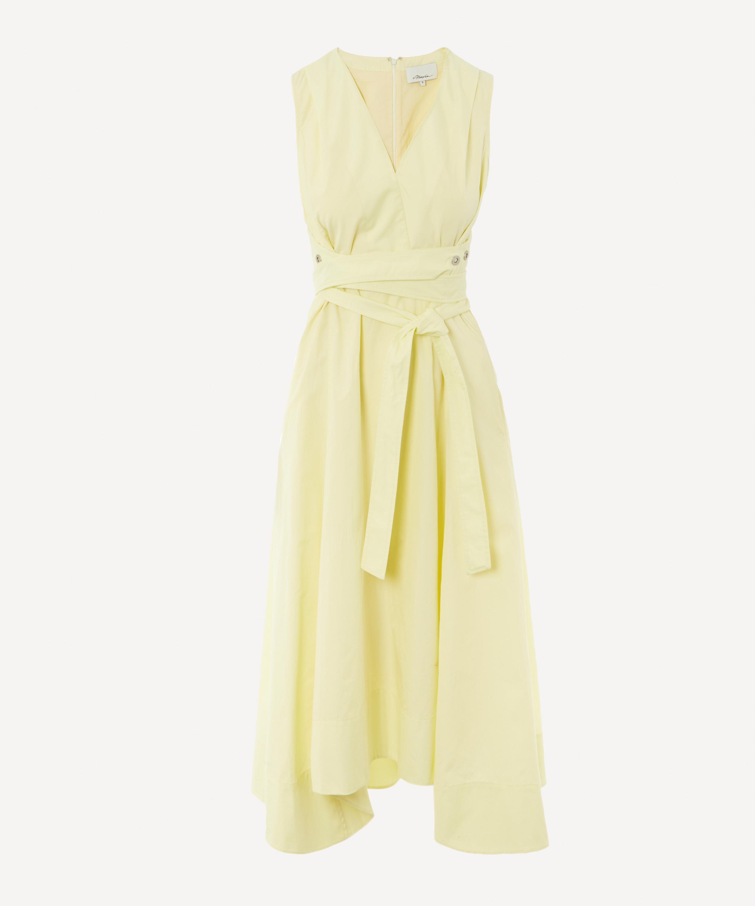 3.1 PHILLIP LIM / フィリップ リム UTILITY TIE POPLIN DRESS,000646054