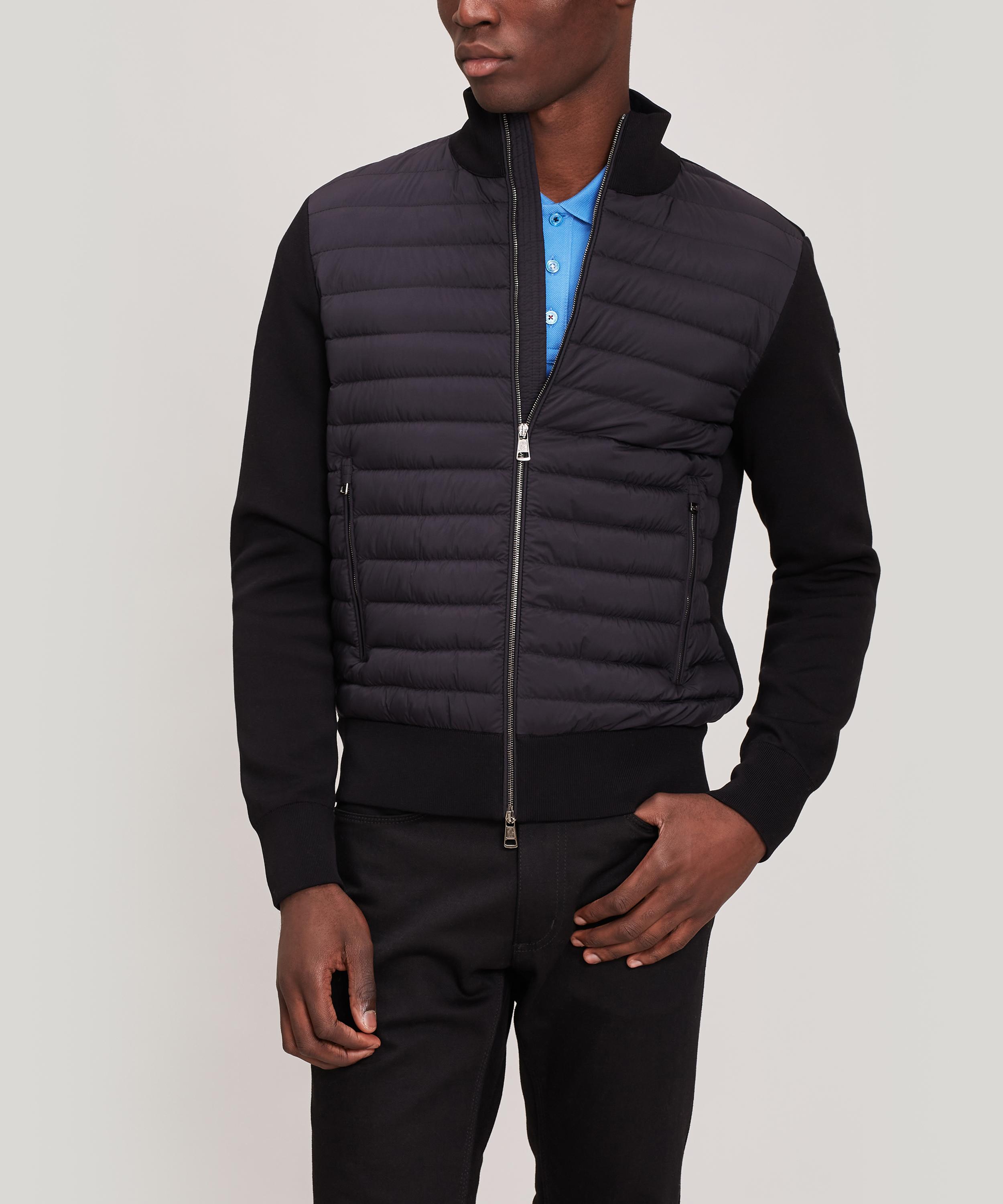 moncler puffer cardigan