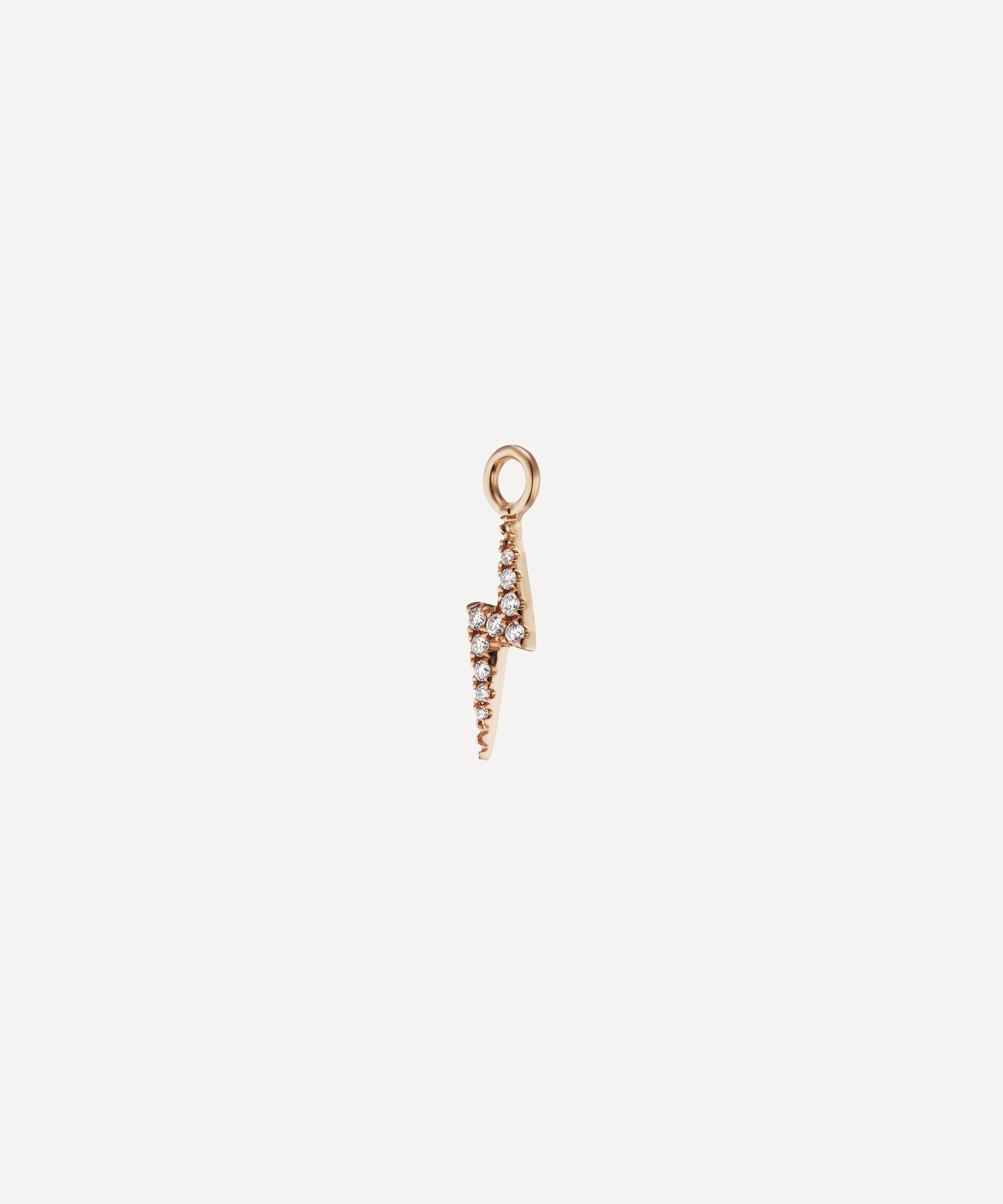 MARIA TASH MARIA TASH 18CT 11MM DIAMOND LIGHTNING BOLT CHARM 000647031