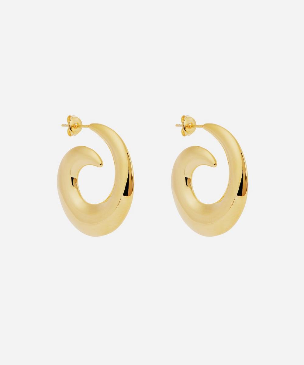 Moya Gold-plated Kellie Hoop Earrings
