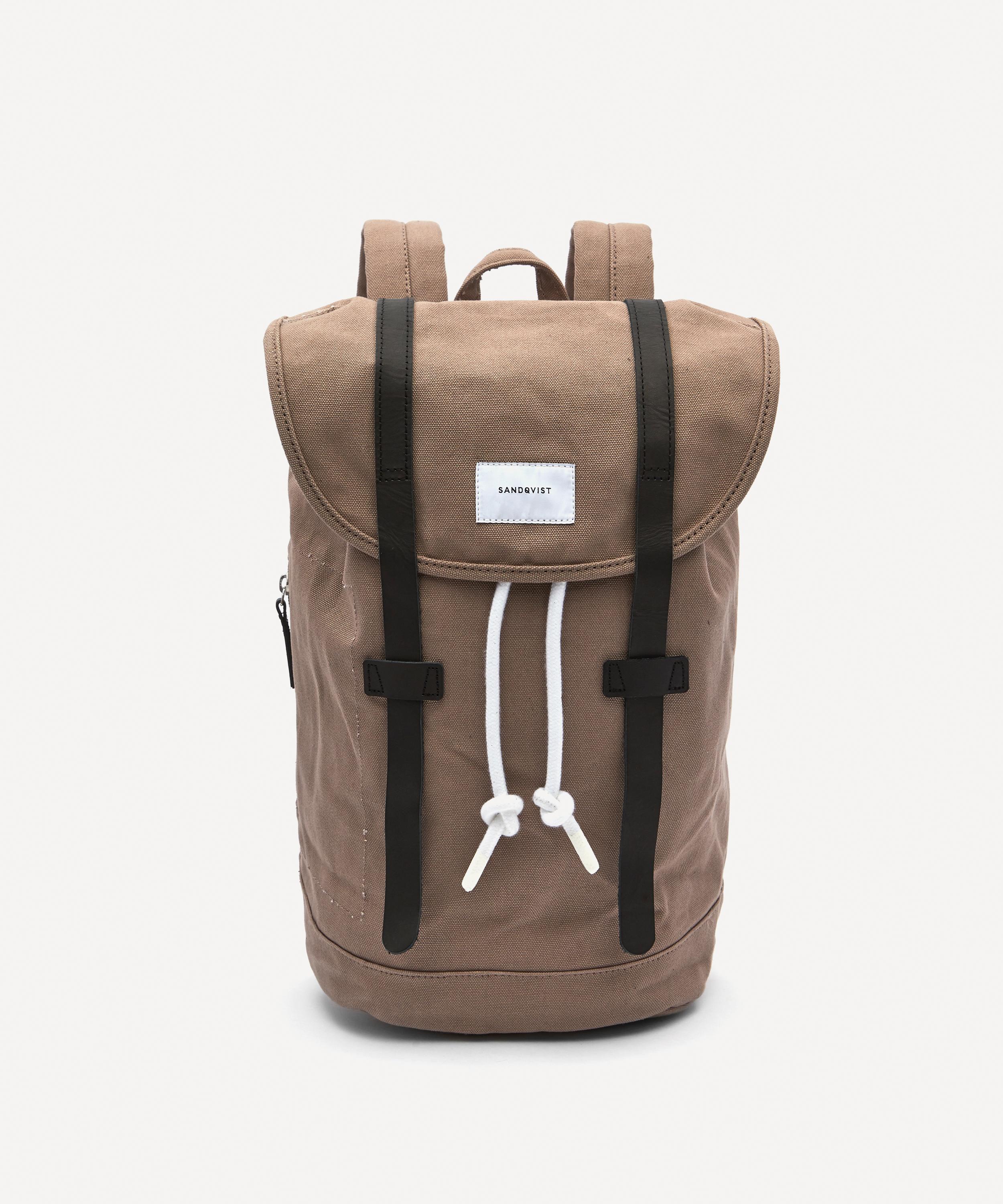 Stig Double Strap Canvas Backpack