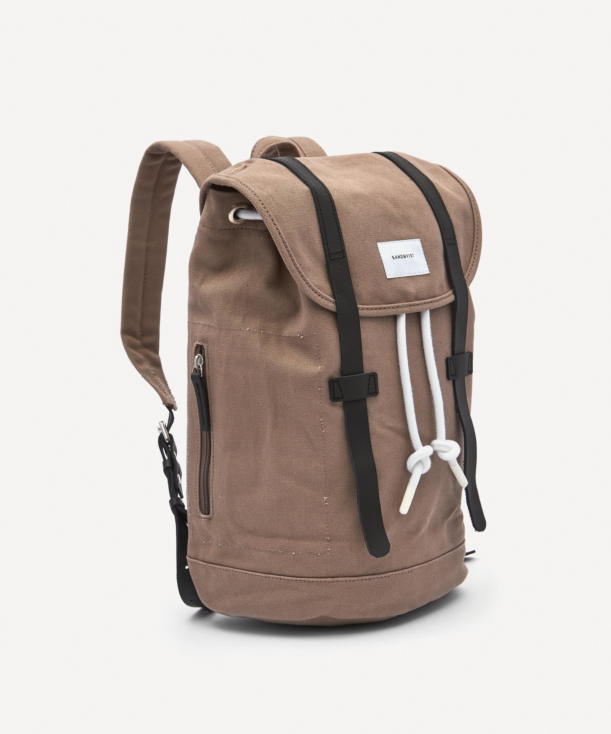 Stig Double Strap Canvas Backpack