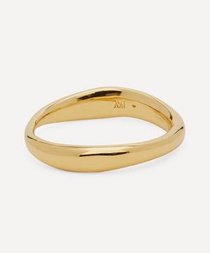 Gold Plated Vermeil Silver Nura Reef Stacking Ring
