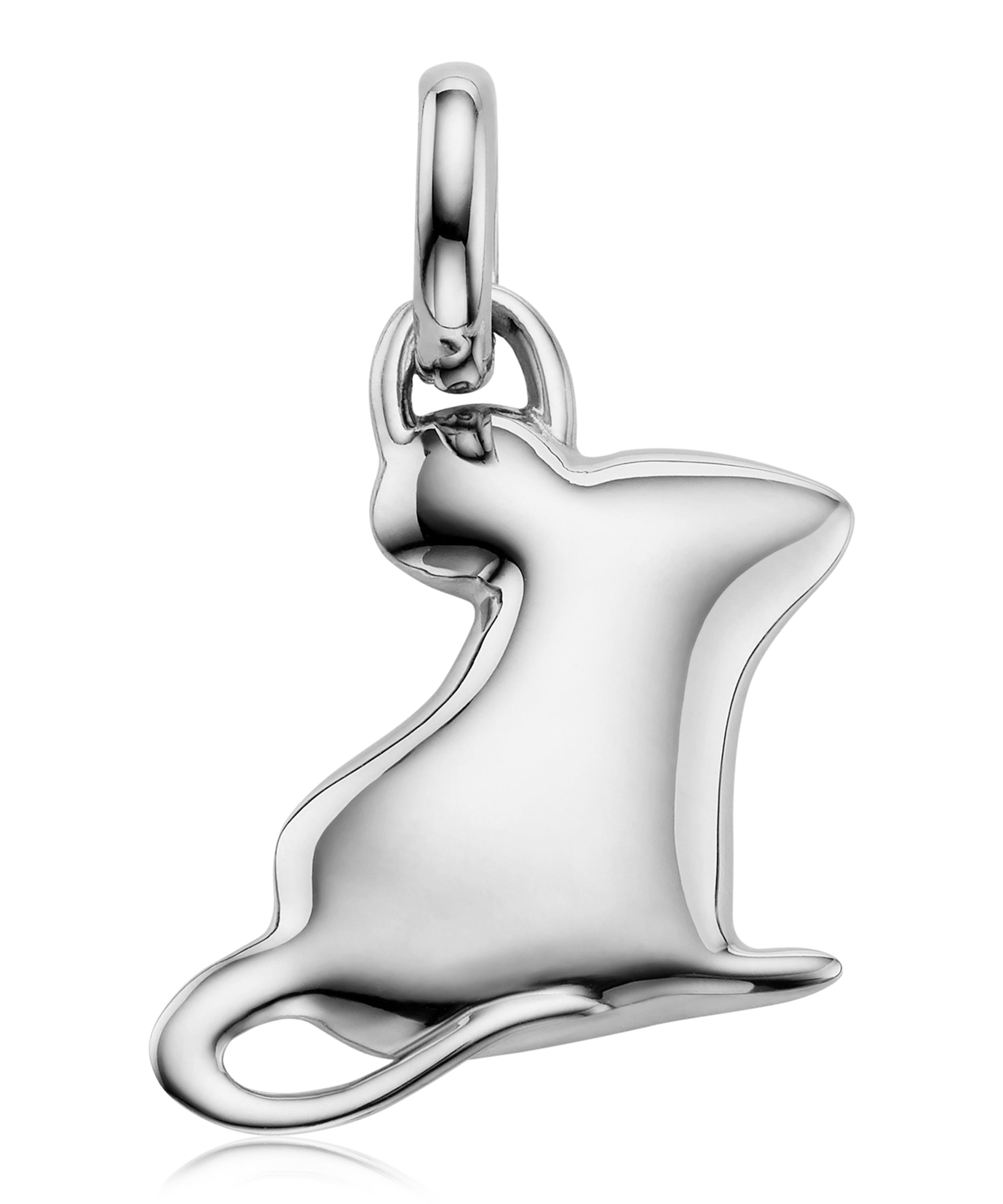 Monica Vinader Silver Chinese Zodiac Ronnie The Rat Pendant Charm