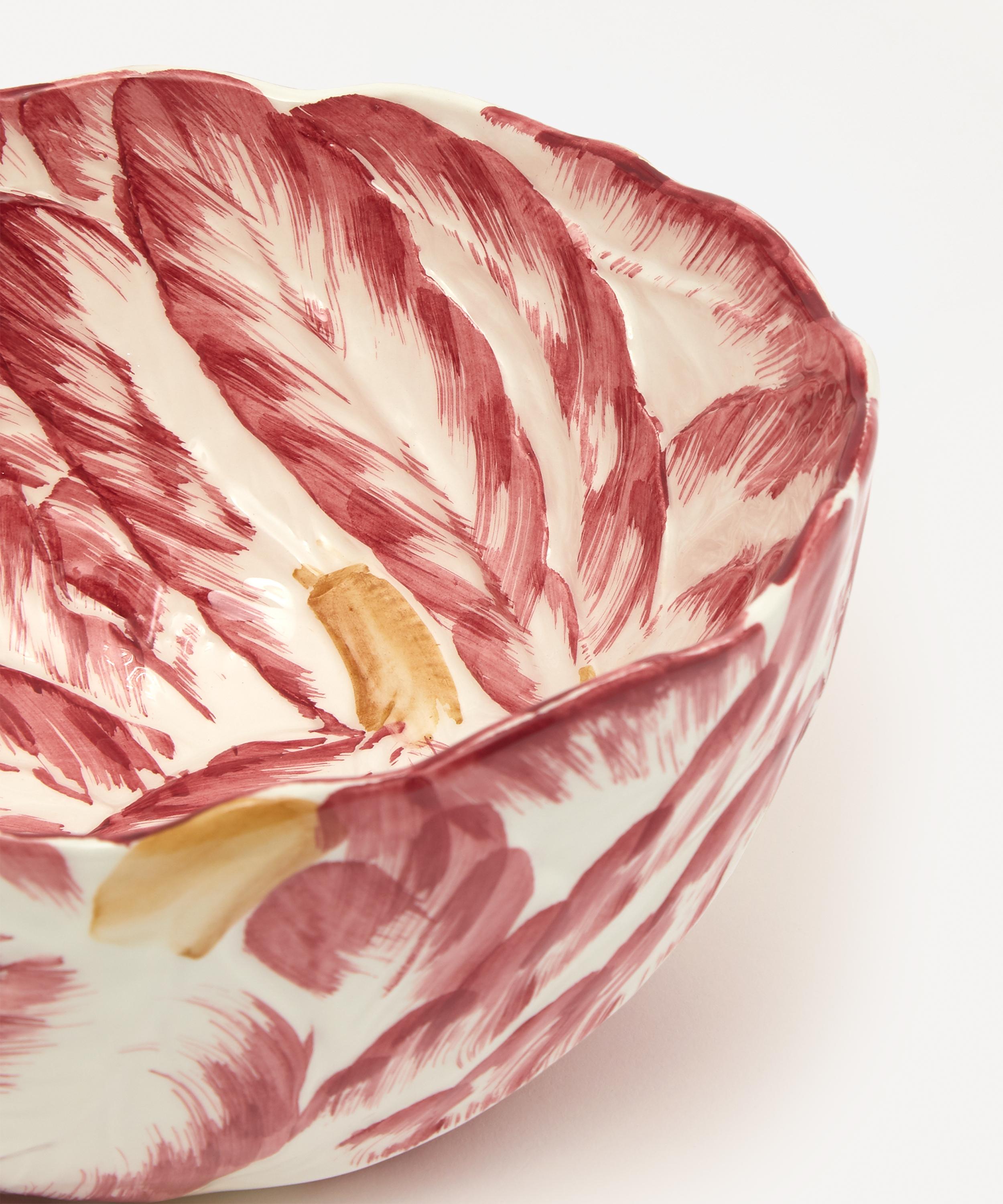 Unspecified Raddichio Small Round Bowl In Red