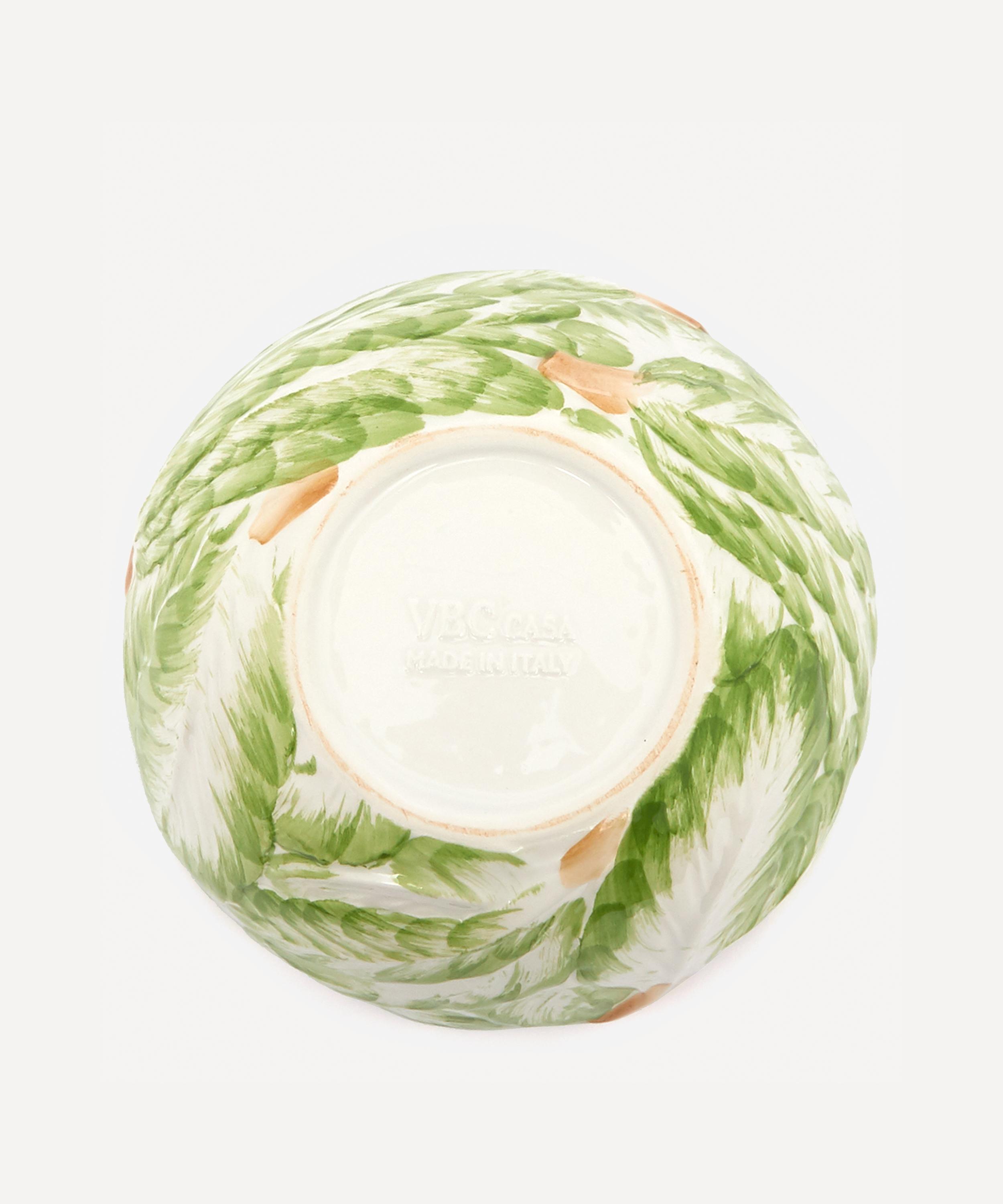 Unspecified Raddichio Small Round Bowl In Green