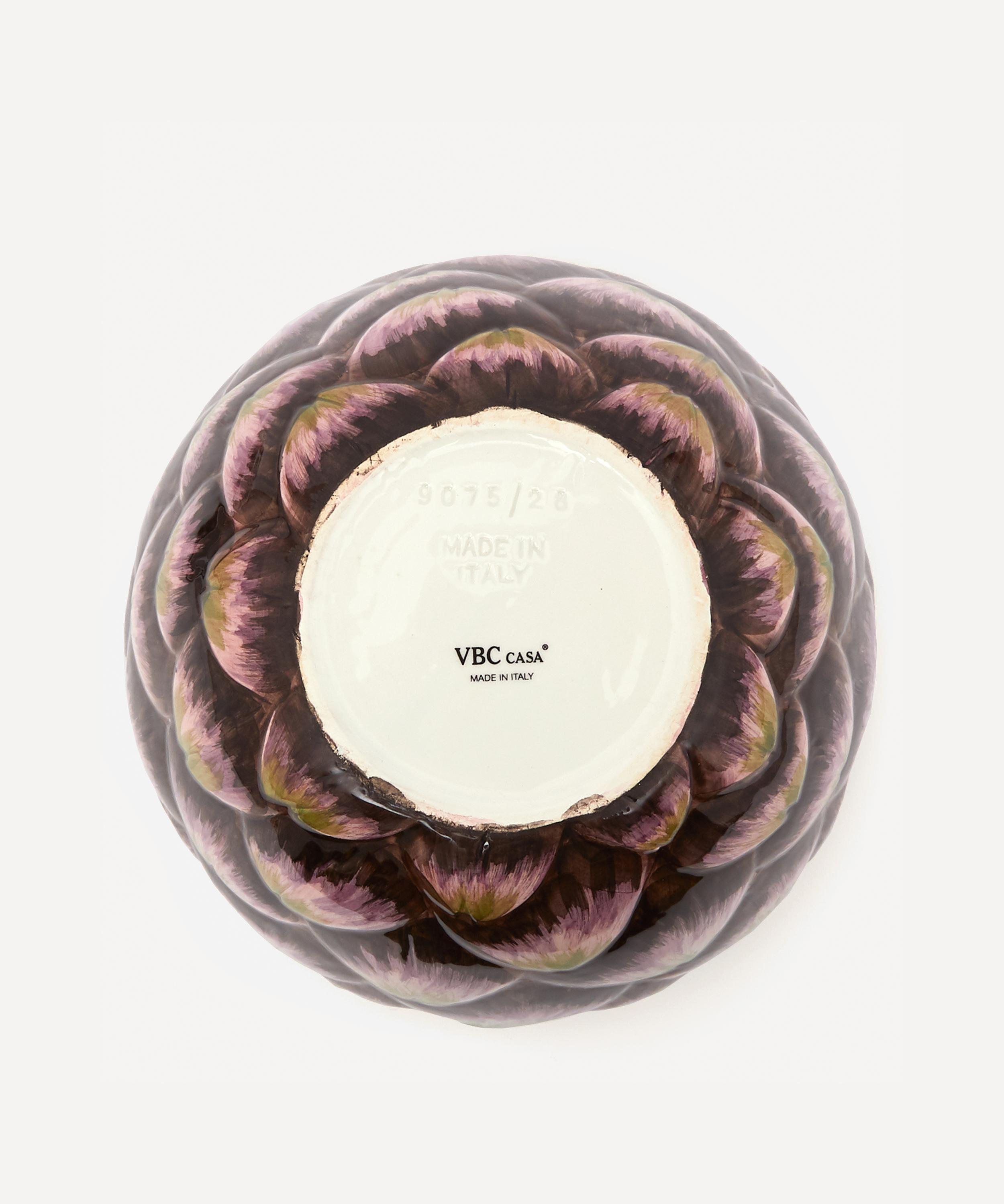Unspecified Artichoke Large Bowl In Purple