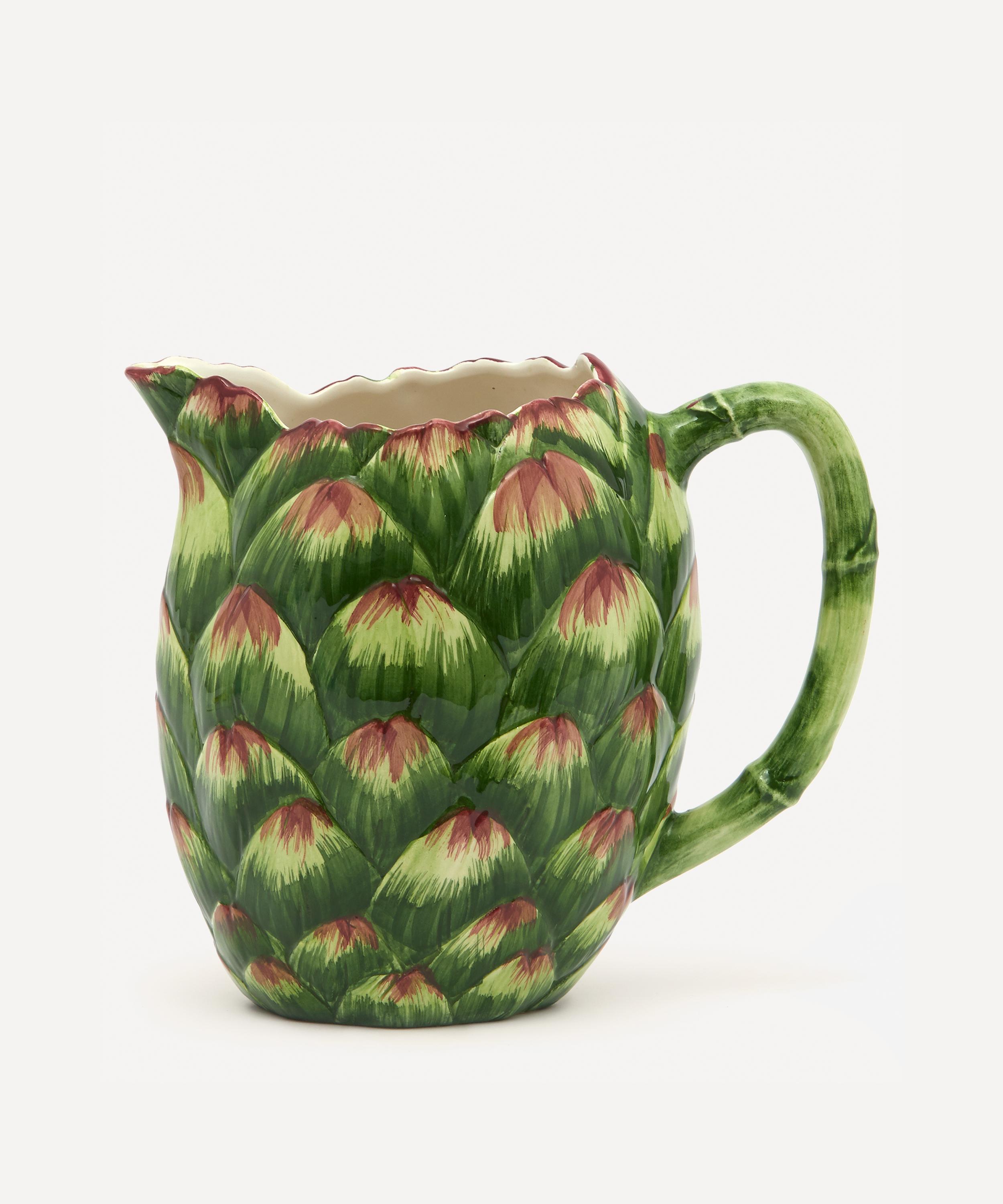 Unspecified Artichoke Pitcher In Green