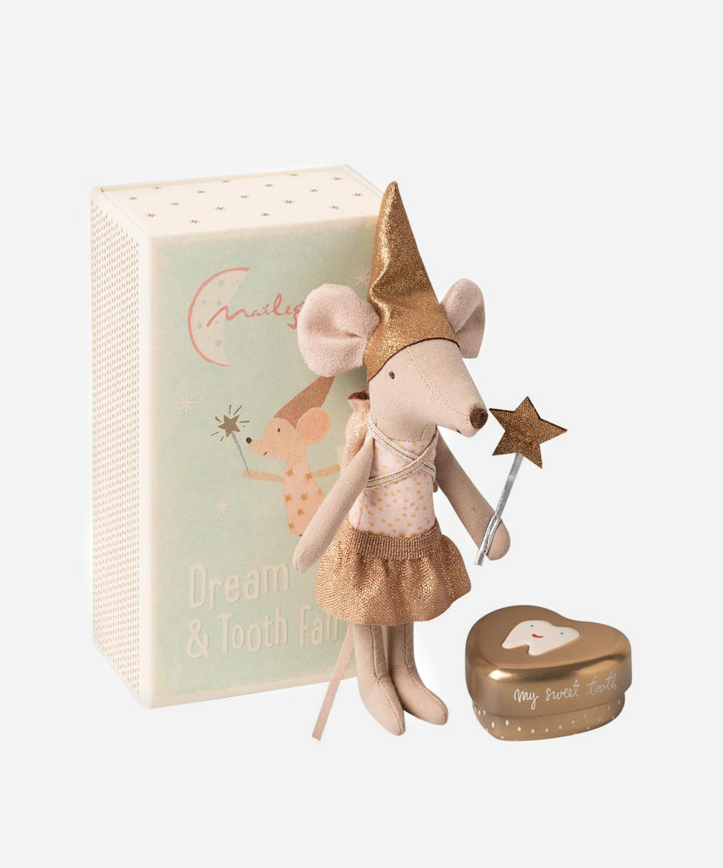 Big Sister Tooth Fairy Mouse Toy With Metal Box Liberty