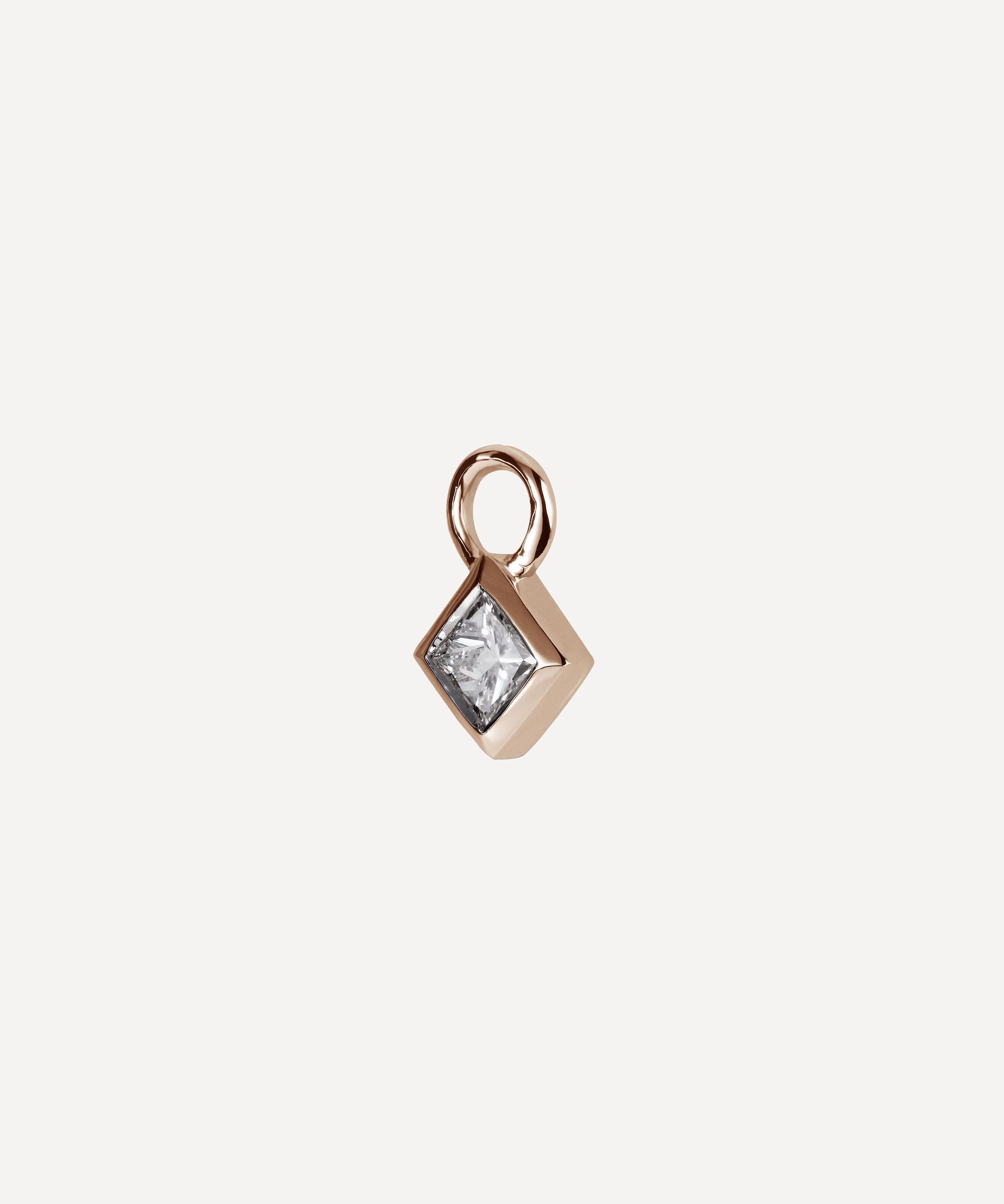MARIA TASH MARIA TASH 18CT 3MM PRINCESS DIAMOND CHARM 000698237
