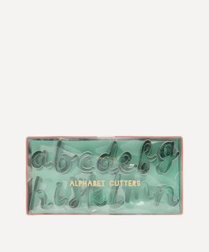 Alphabet Letter Cookie Cutter Set