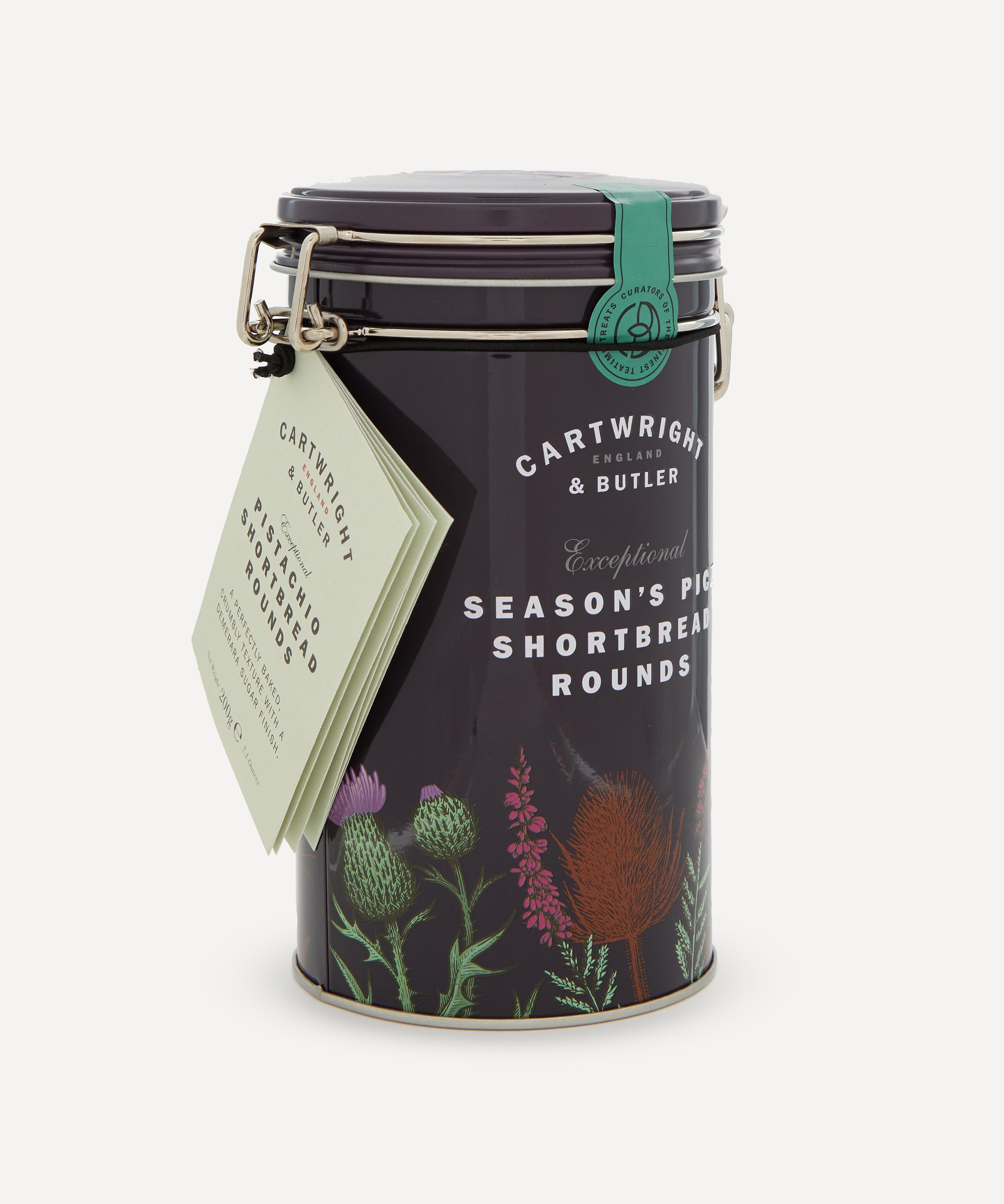 Pistachio Shortbread Biscuit In Tin 100g Liberty