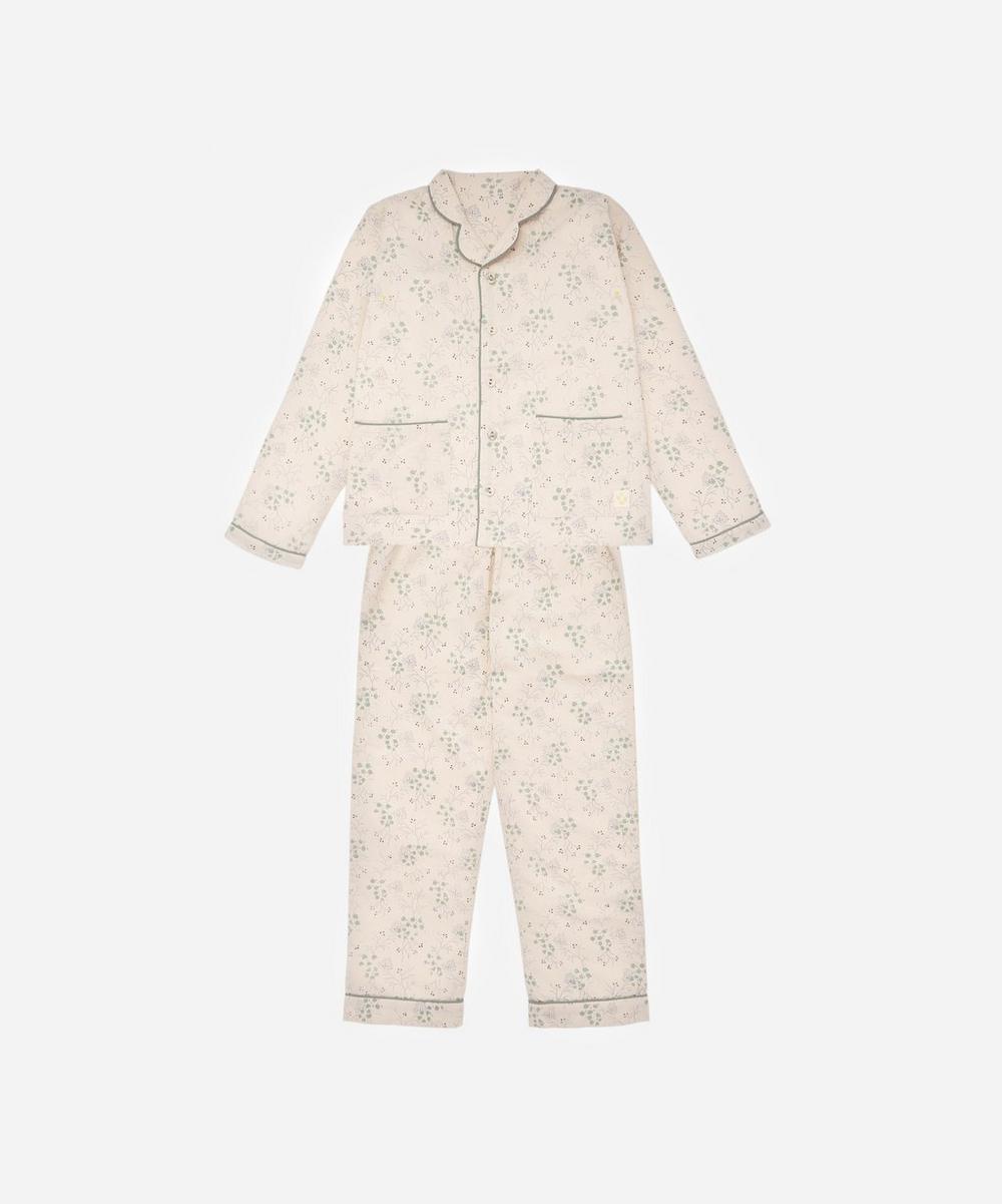 Camomile London - Minako Cornflower Pyjama Set 2-5 Years image number 0