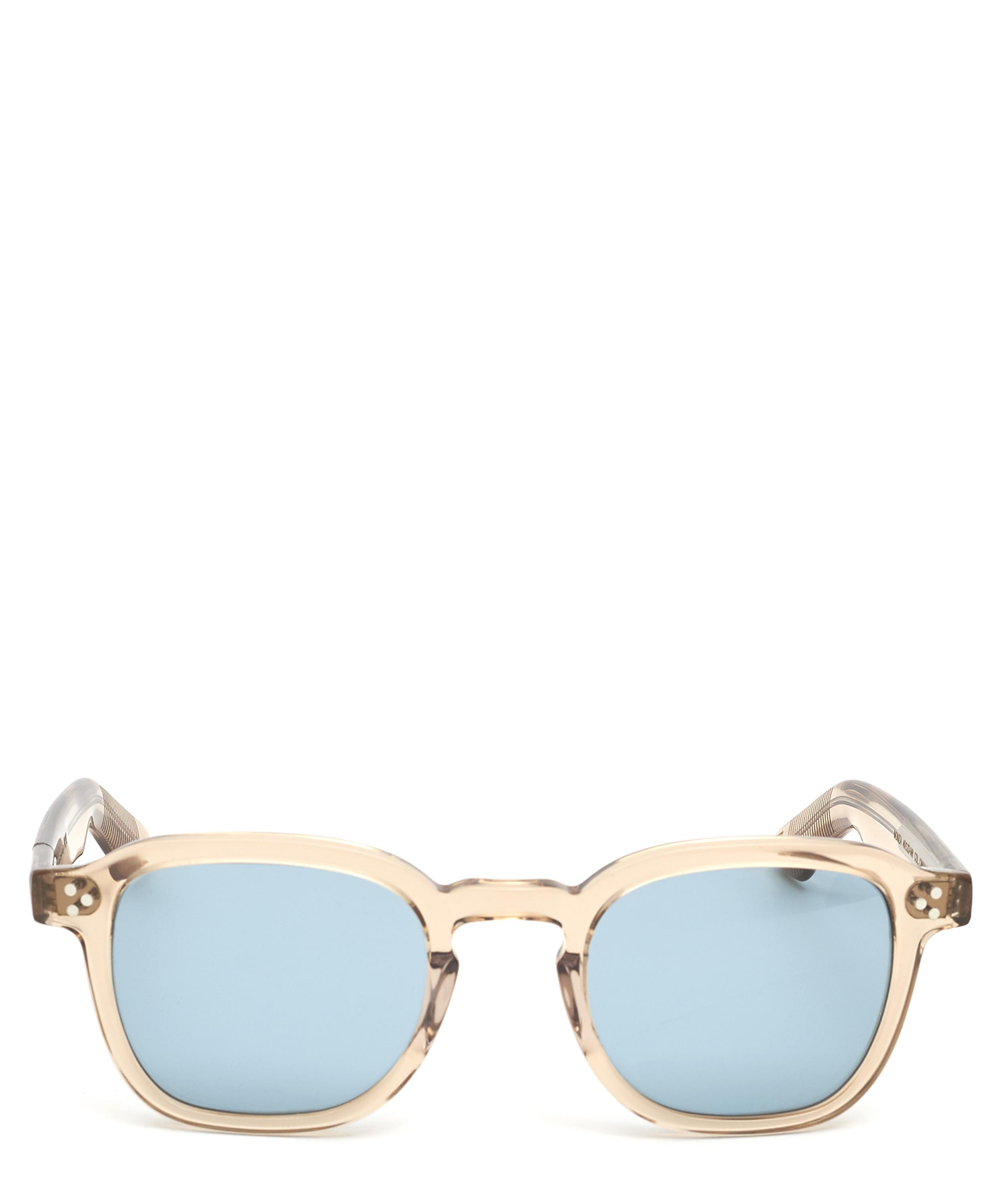 Moscot Nyc Momza Square-frame Sunglasses In Cinnamon
