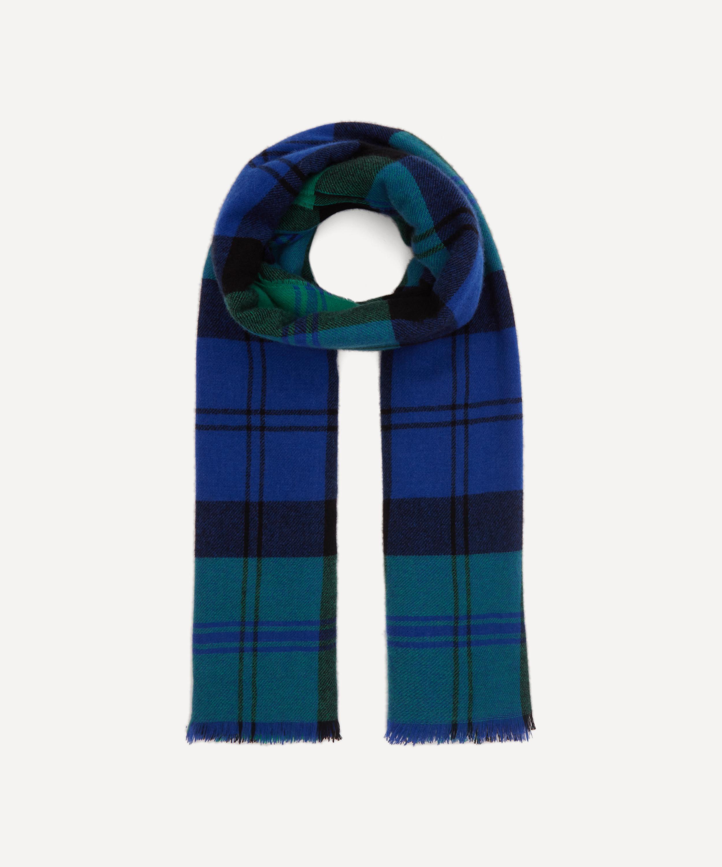 Johnstons Of Elgin Tartan Cashmere Scarf In Baird ModeSens