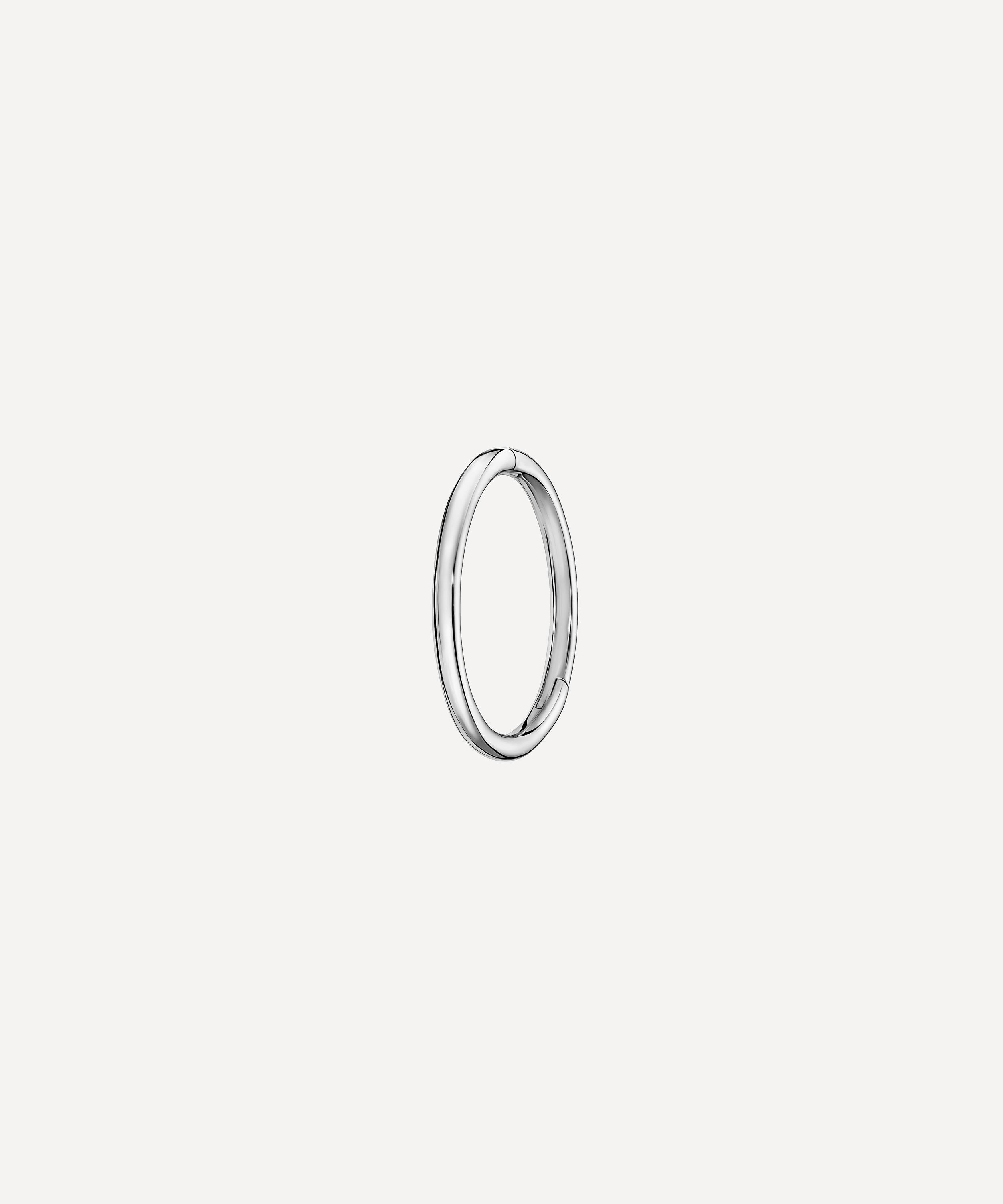 MARIA TASH MARIA TASH 14CT 9.5MM PLAIN GOLD HOOP EARRING 000705437