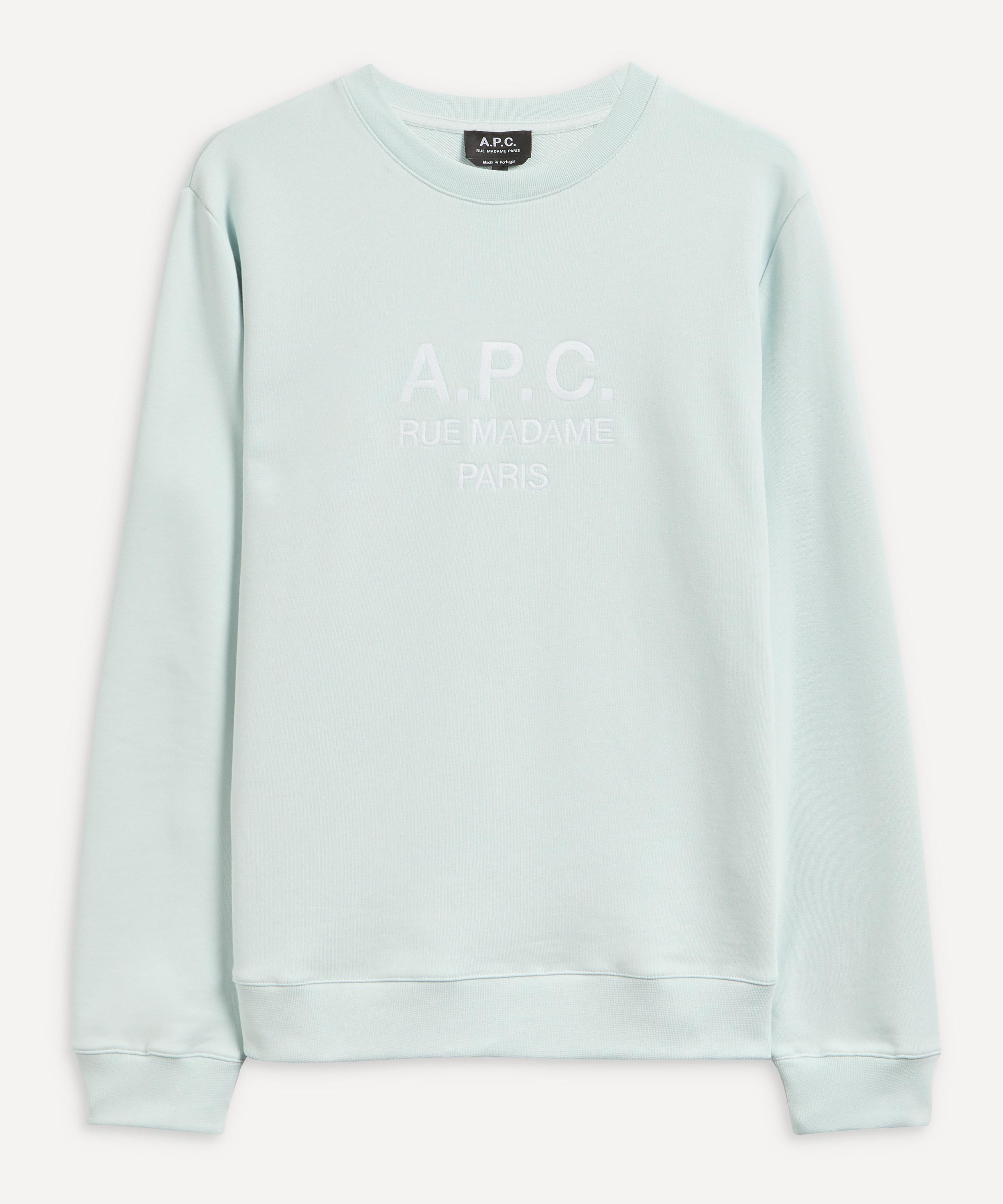 Apc . Sweatshirt Coebh. H27500 Kab Pale Green In Pale Green