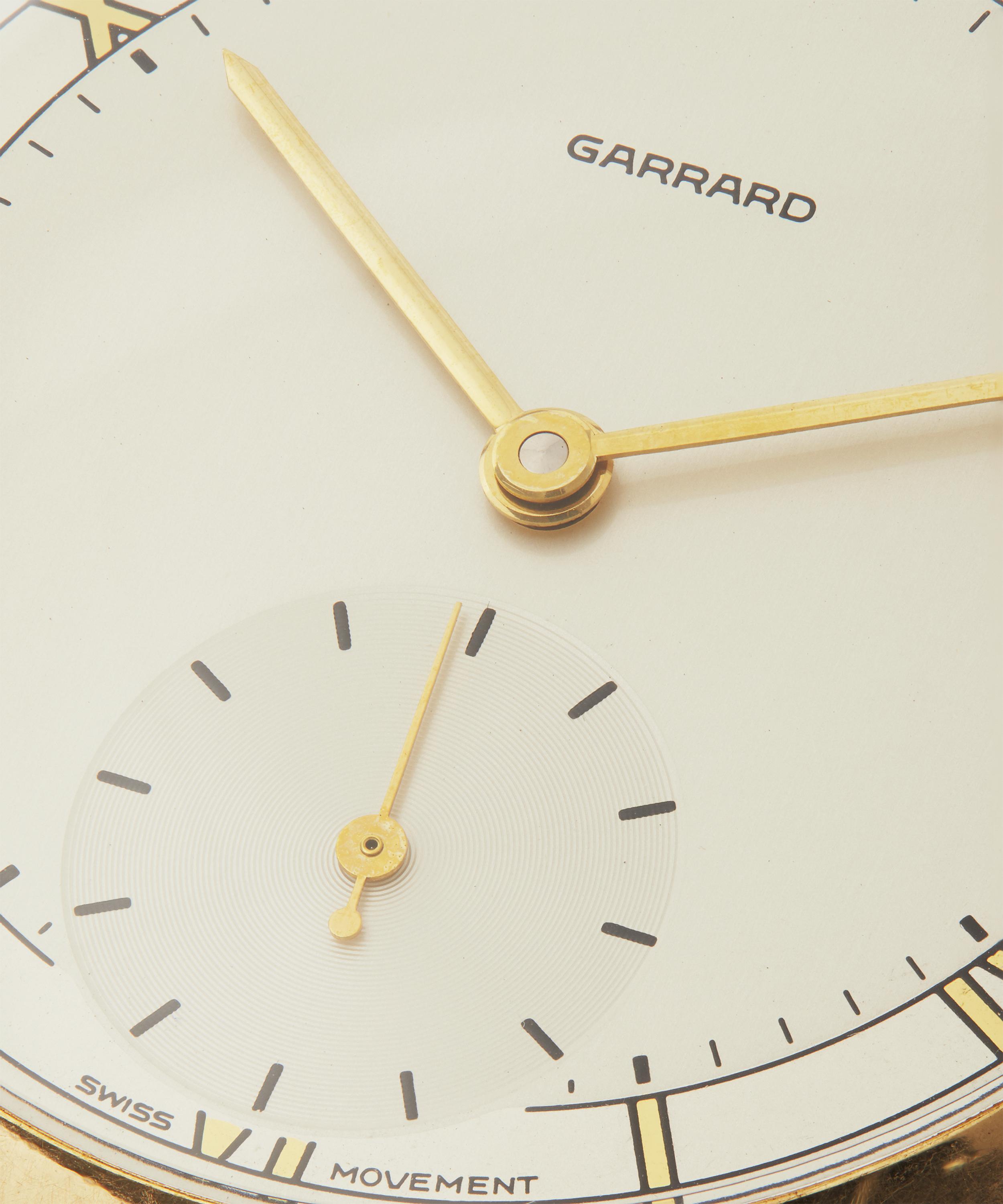 Shop Designer Vintage Mens 1980s Garrard 9 Carat Gold Pocket Watch