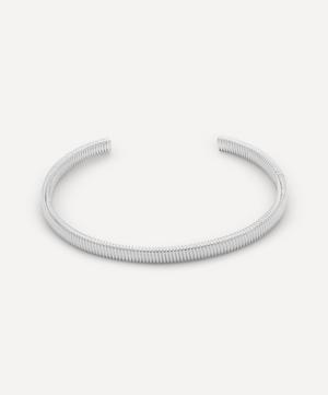 Sterling Silver Thread Cuff Bracelet
