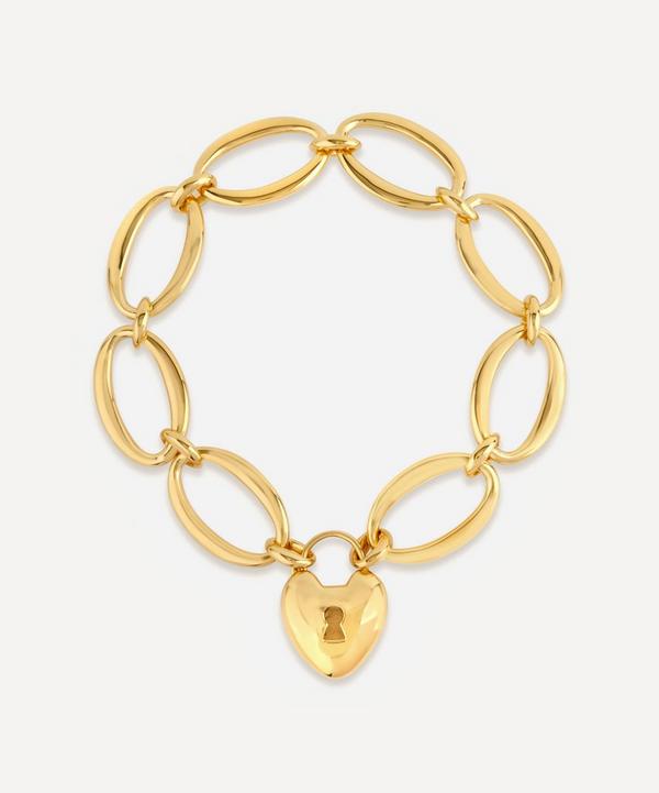 Dinny Hall - Gold Plated Vermeil Silver Handmade Large Oval Link Chain Bracelet