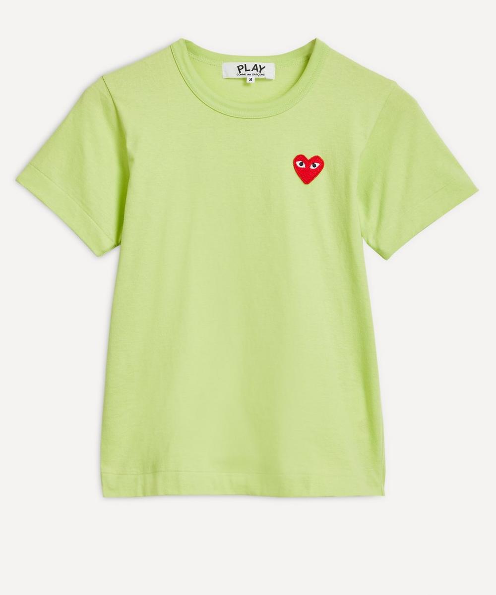Comme Des Garçons Play Short-sleeve T-shirt In Green