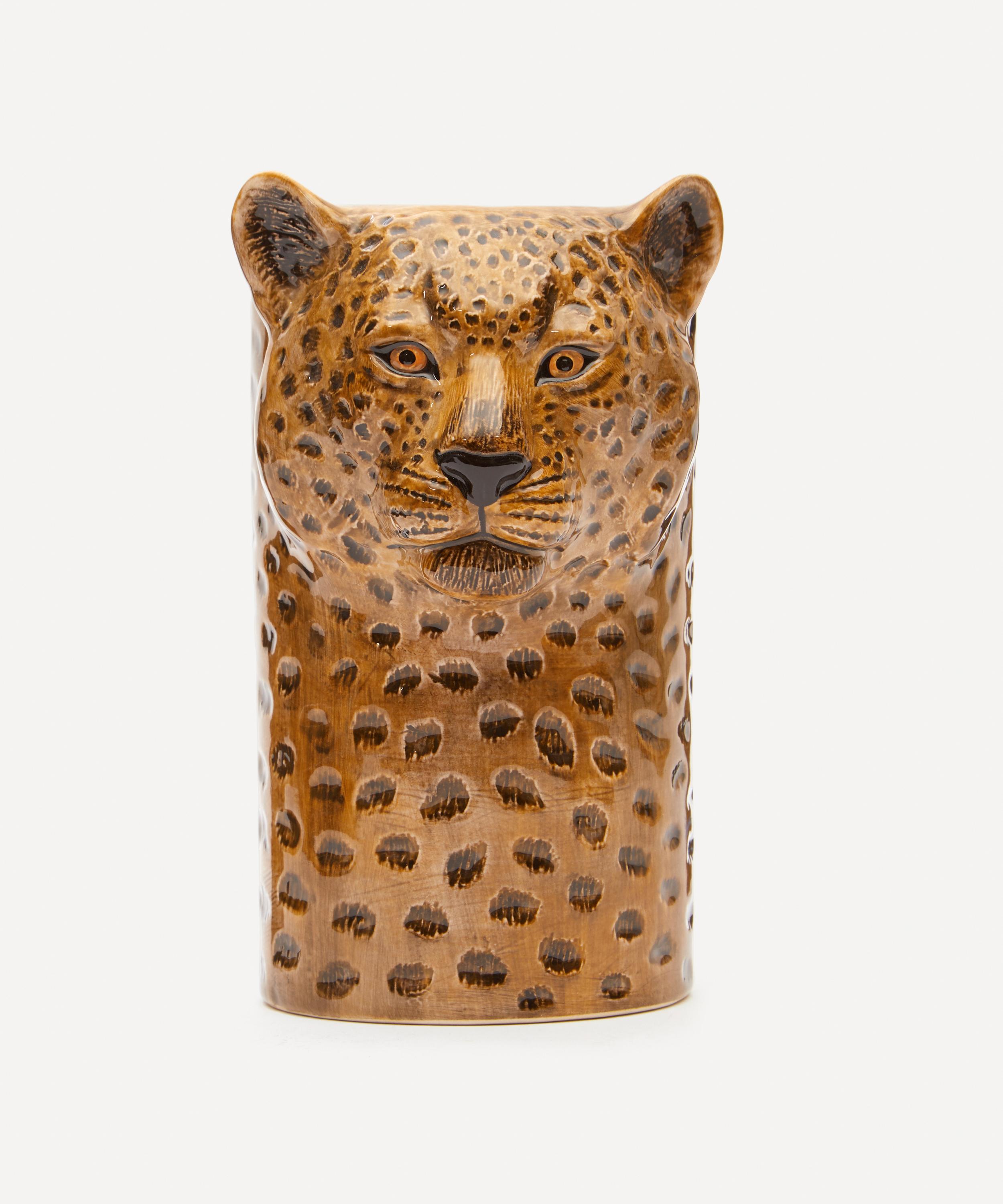 Quail Leopard Utensil Pot